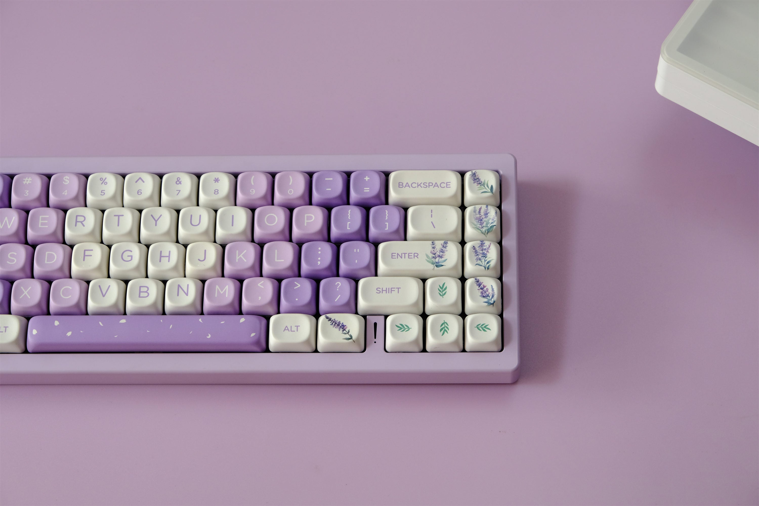 Lavender Blossoms Keycaps