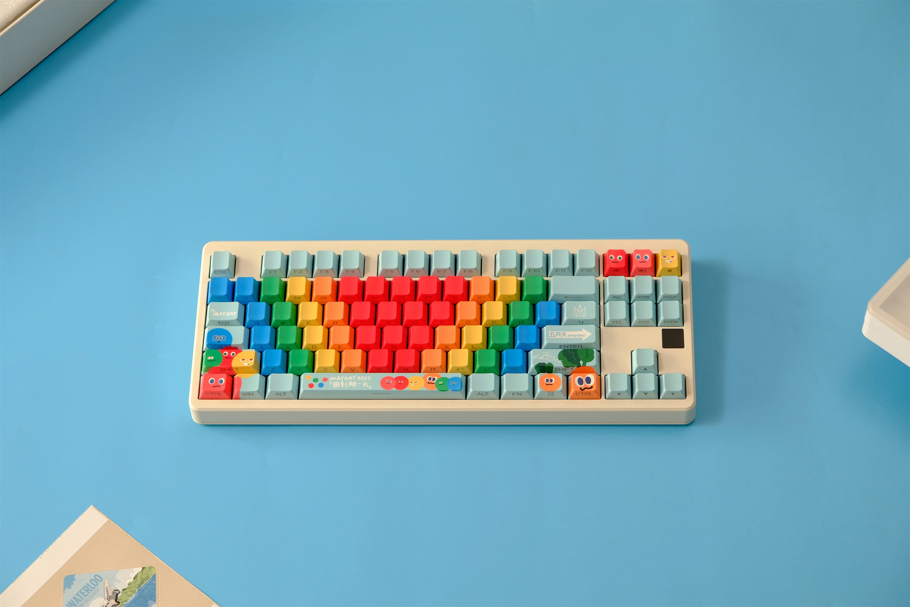 Mayday Support Group Side Backlight Keycaps