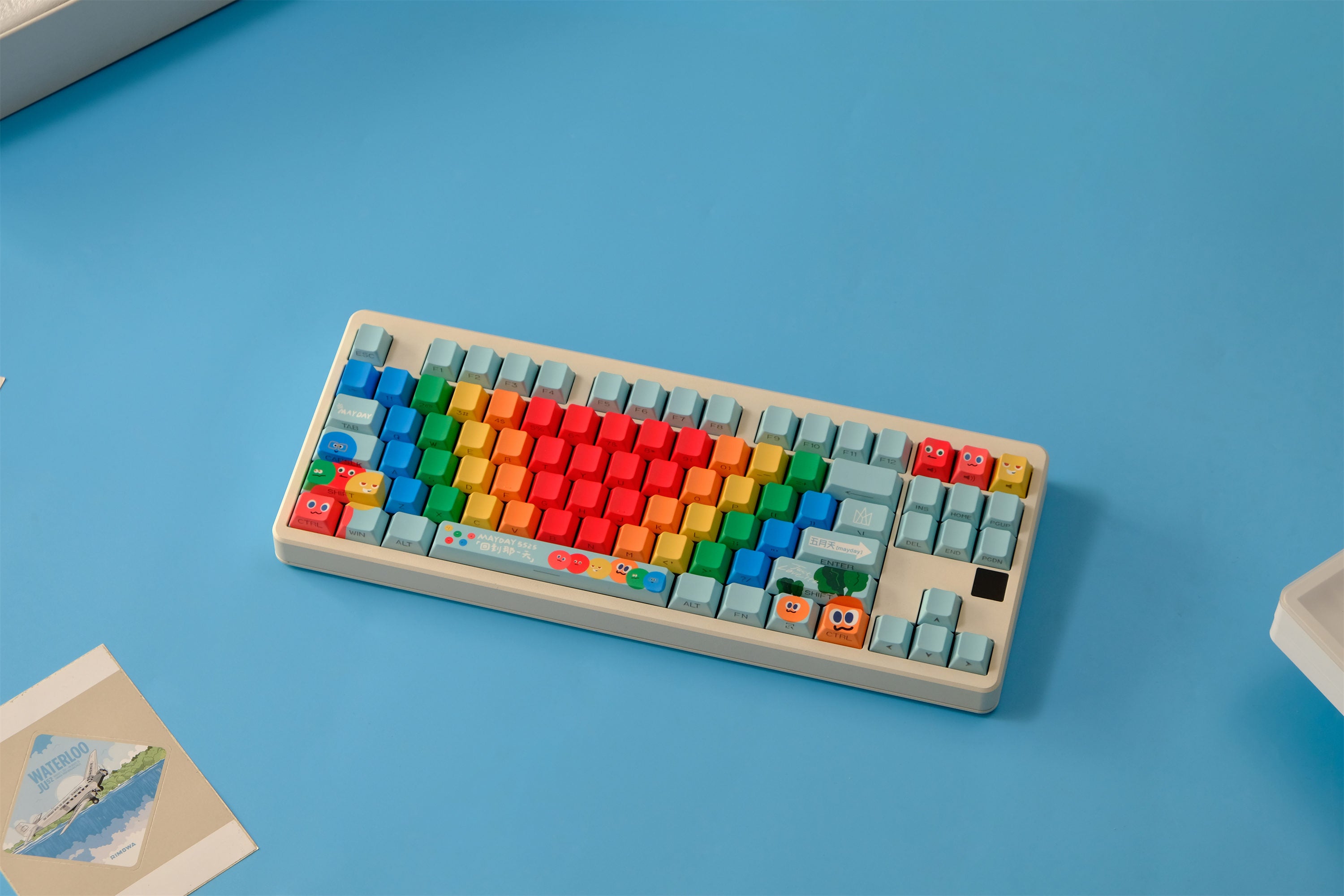 Mayday Support Group Side Backlight Keycaps