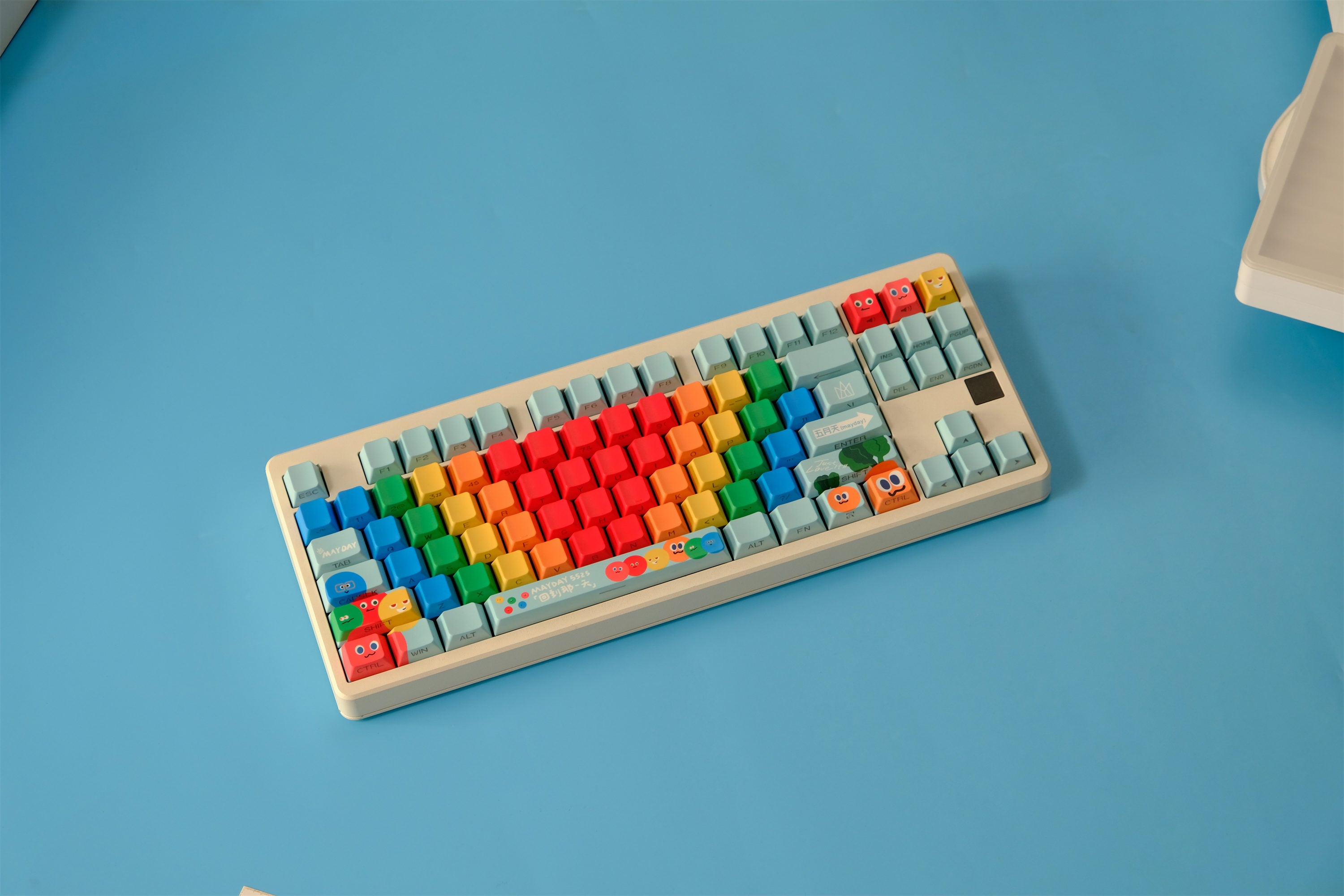 Mayday Support Group Side Backlight Keycaps