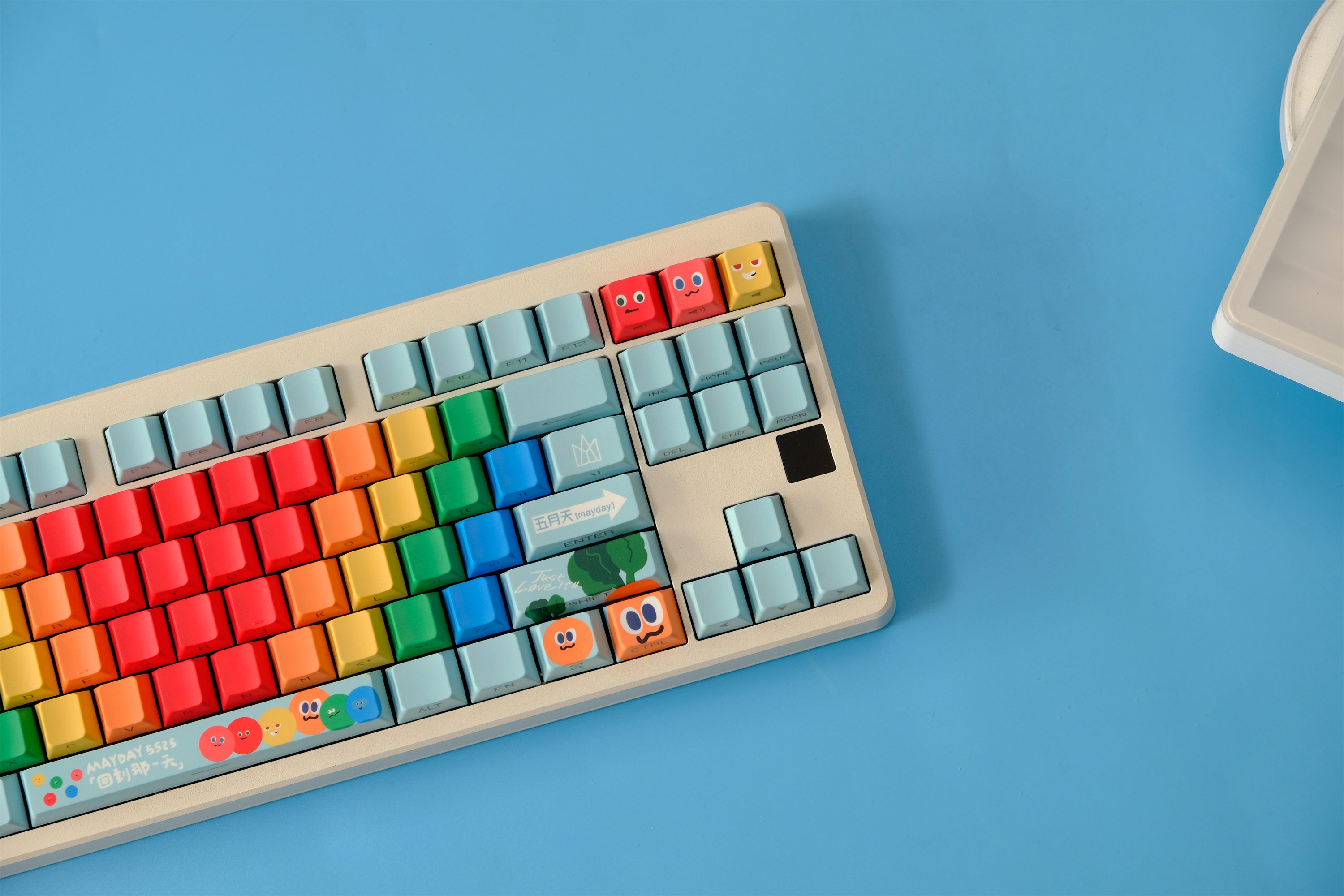 Mayday Support Group Side Backlight Keycaps