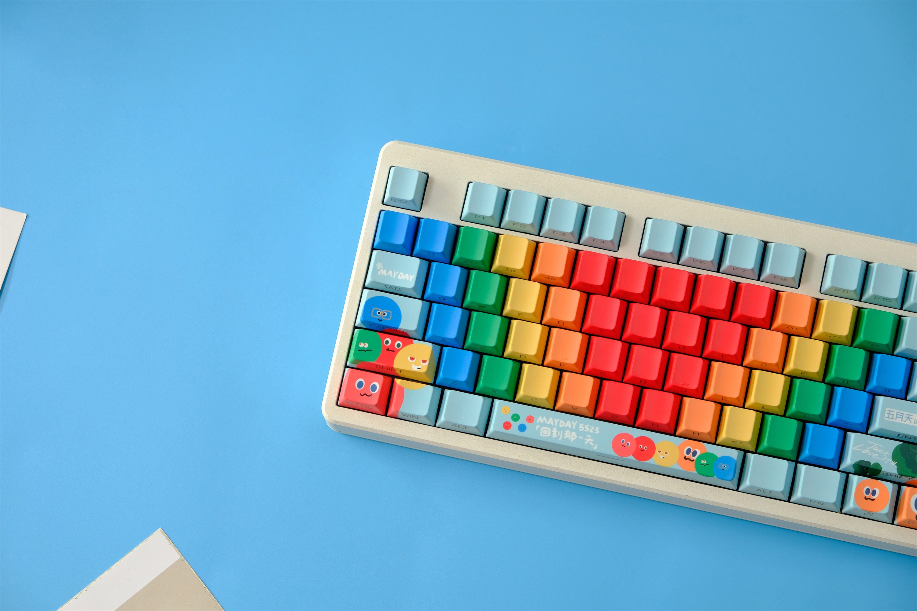 Mayday Support Group Side Backlight Keycaps