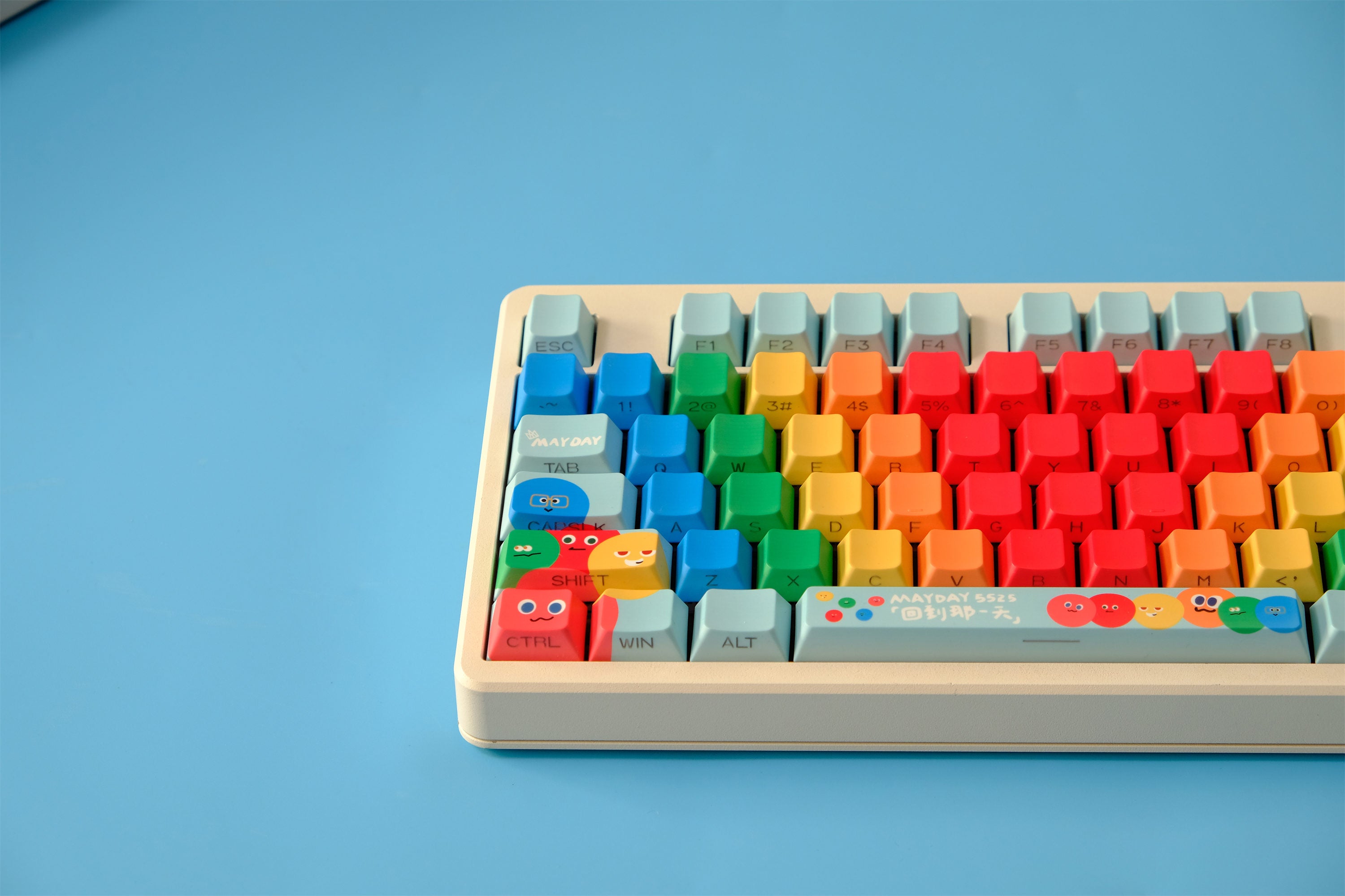 Mayday Support Group Side Backlight Keycaps