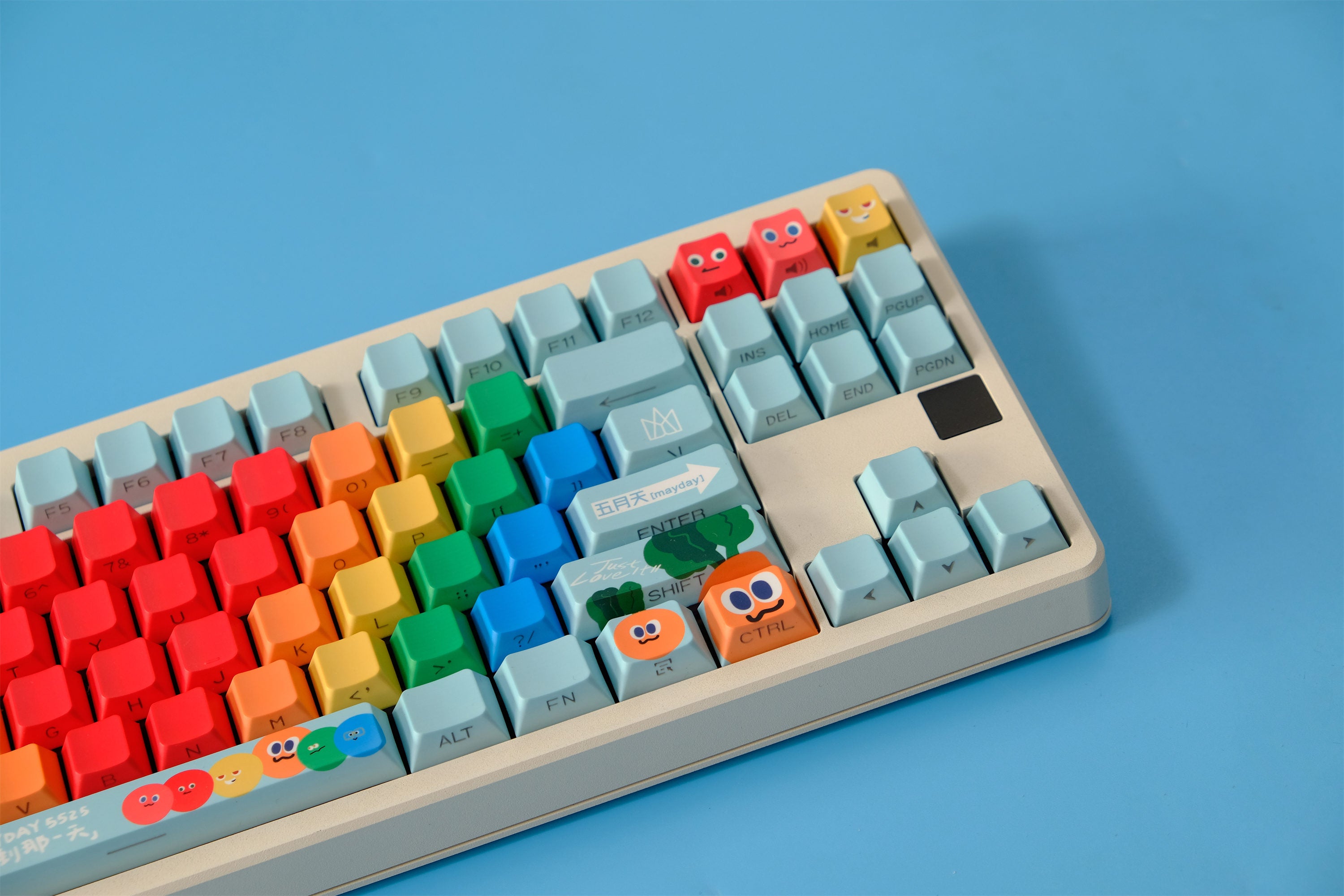 Mayday Support Group Side Backlight Keycaps