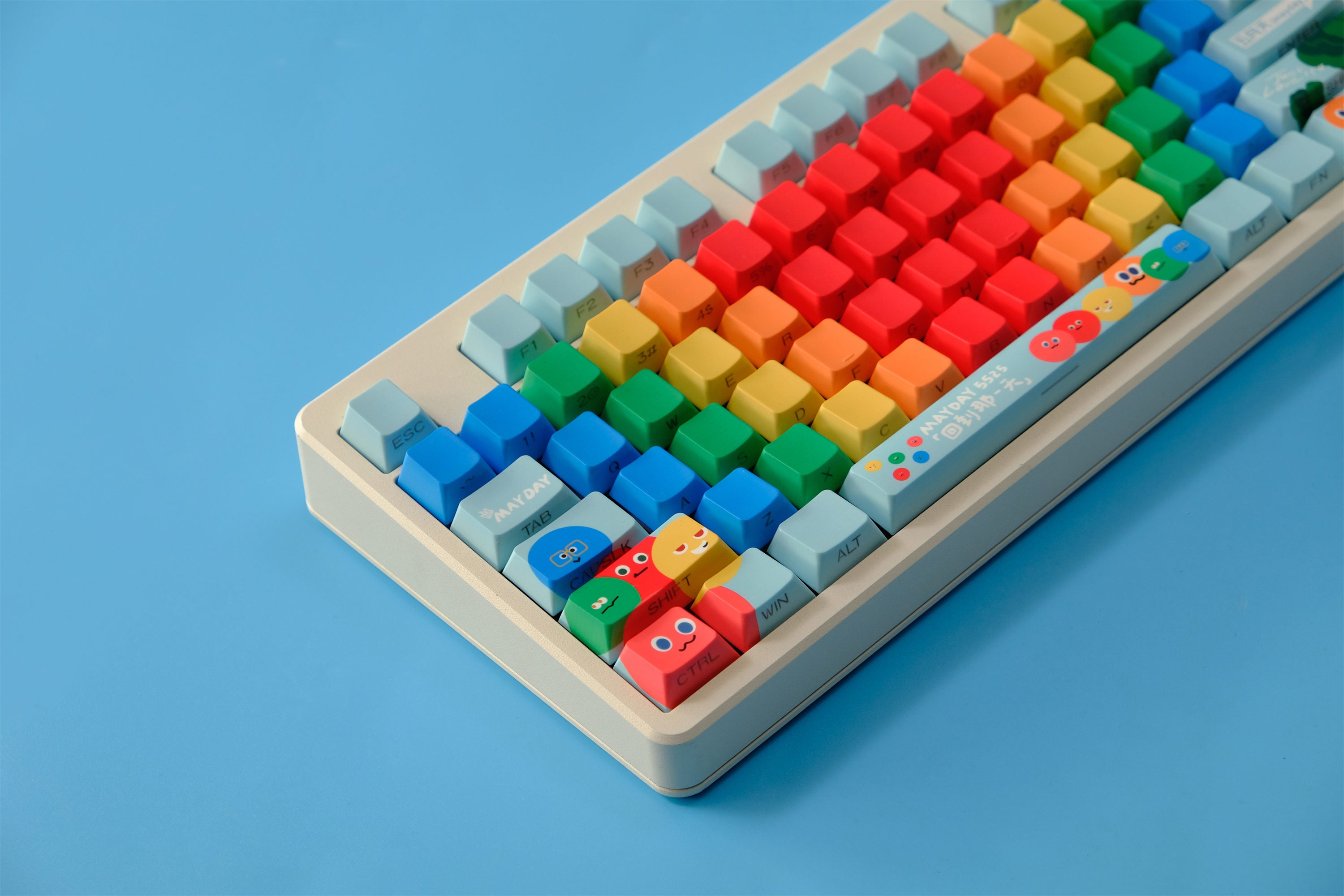 Mayday Support Group Side Backlight Keycaps