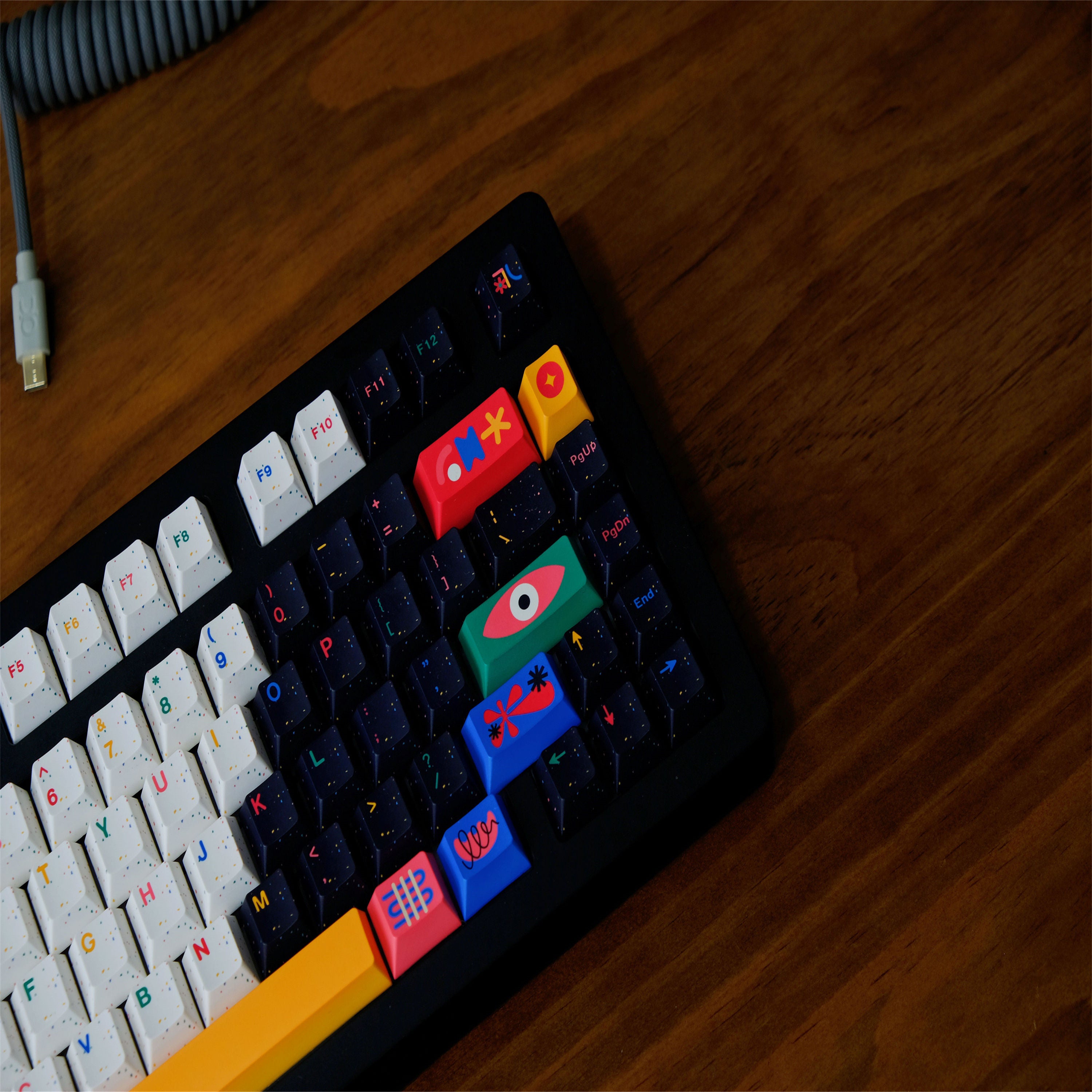 Motif keycaps