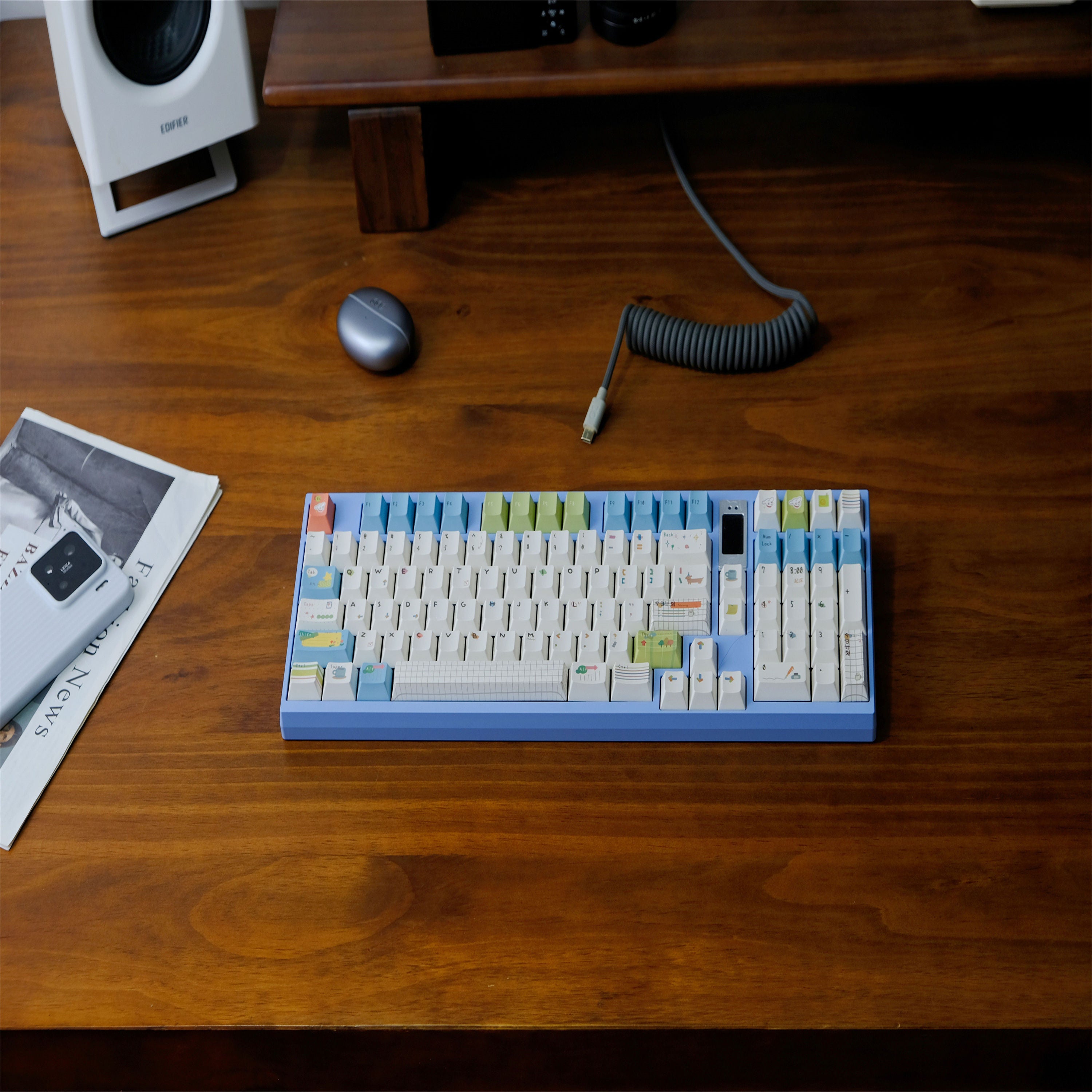 Notebook keycaps