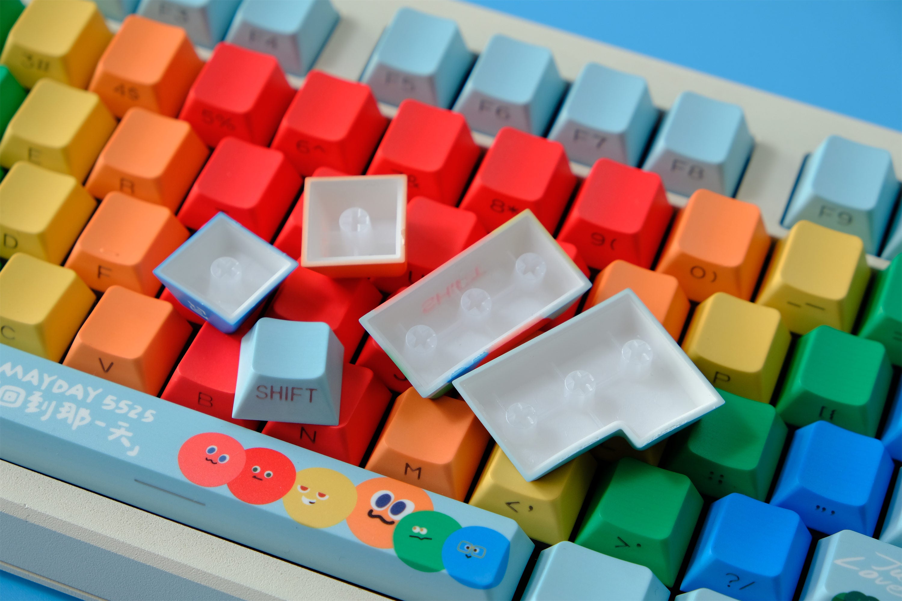 Mayday Support Group Side Backlight Keycaps