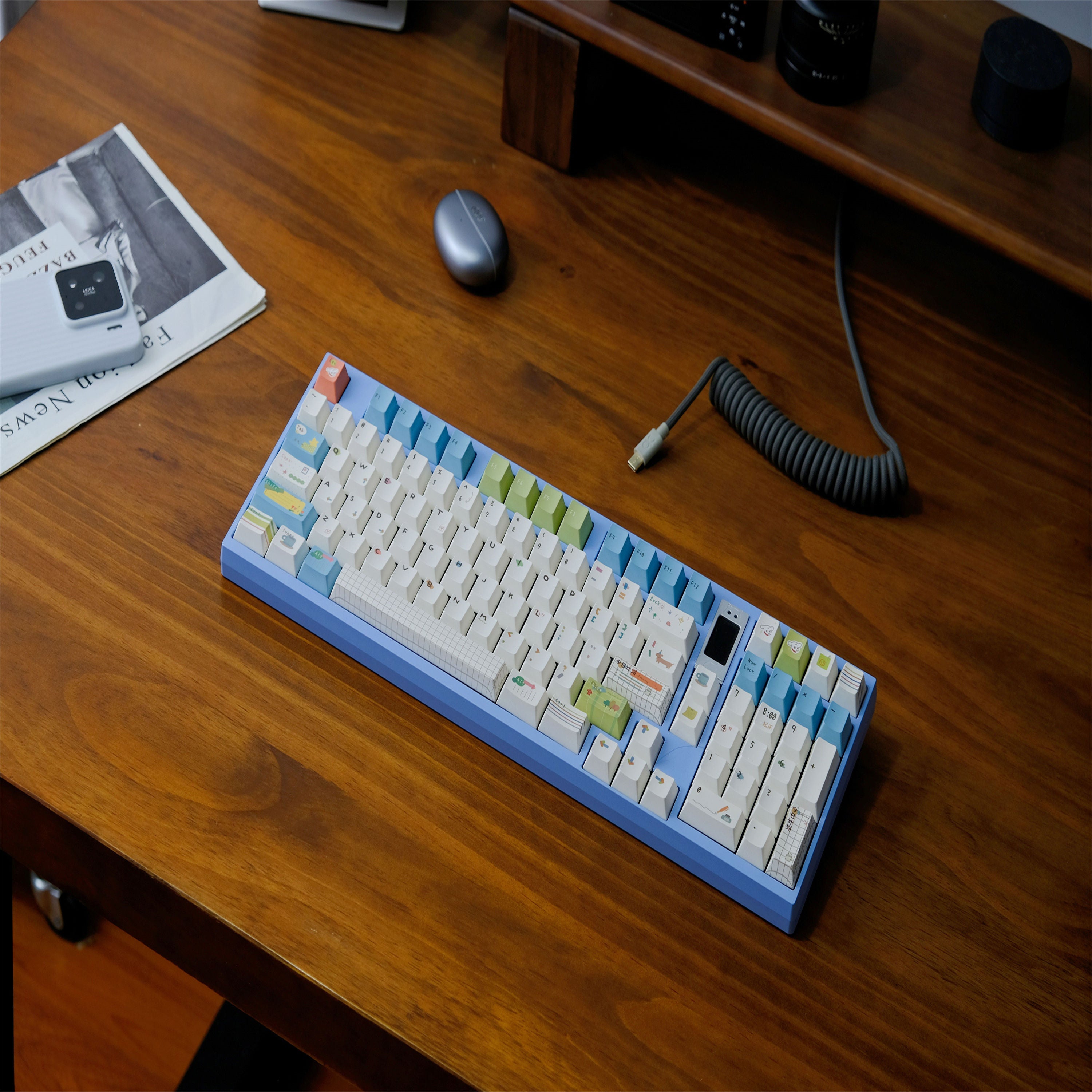Notebook keycaps