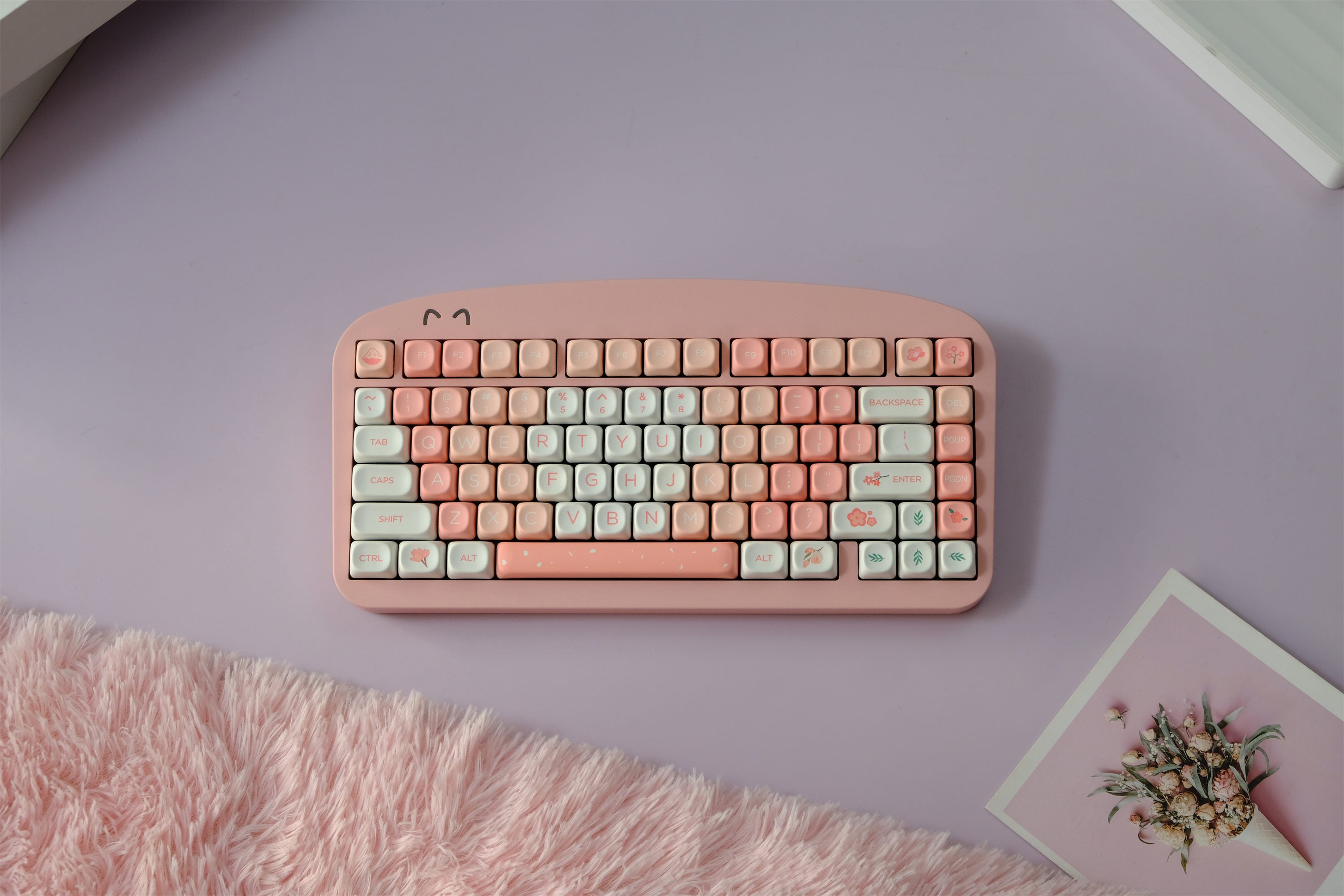 Sakura Dodo Keycaps