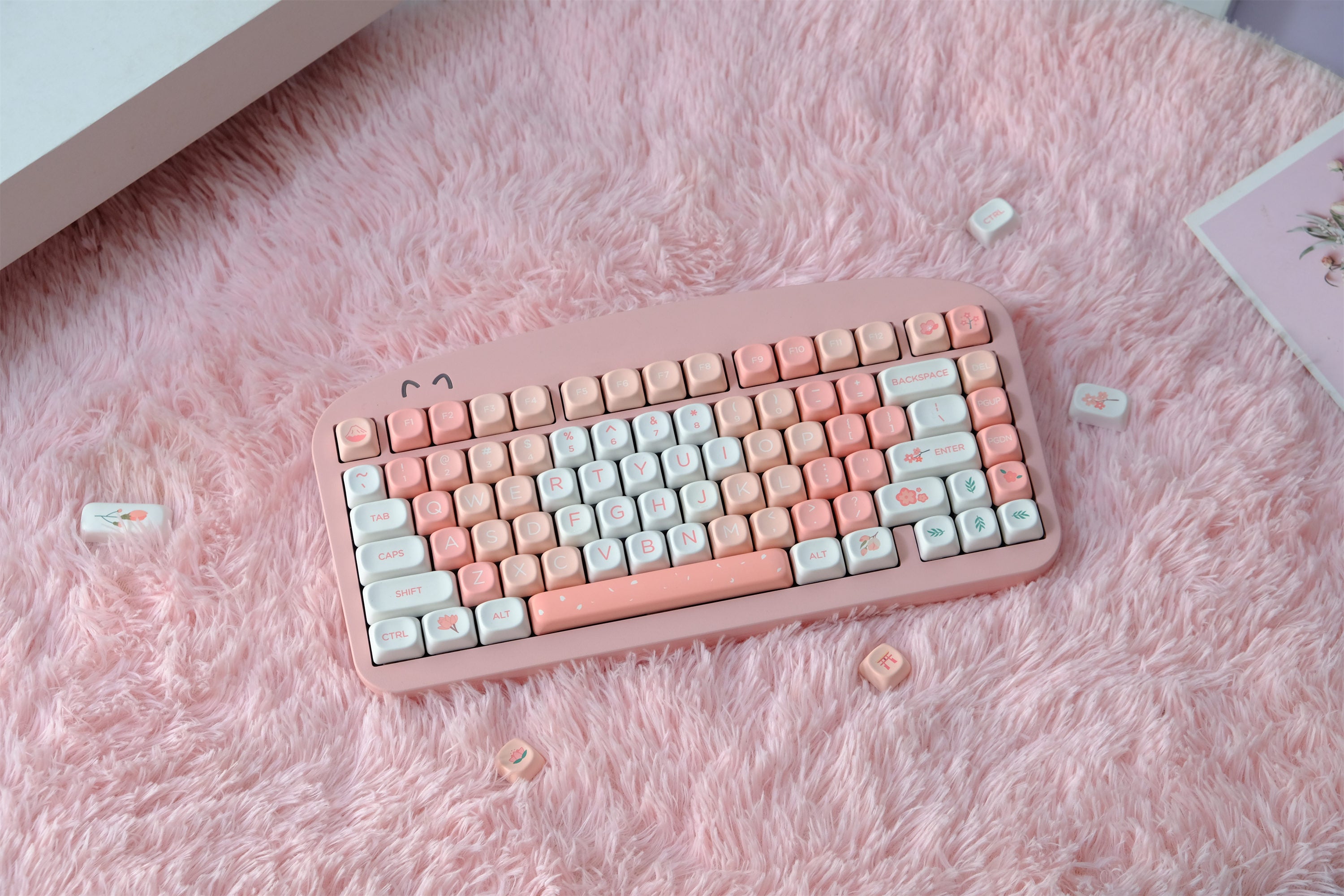 Sakura Dodo Keycaps