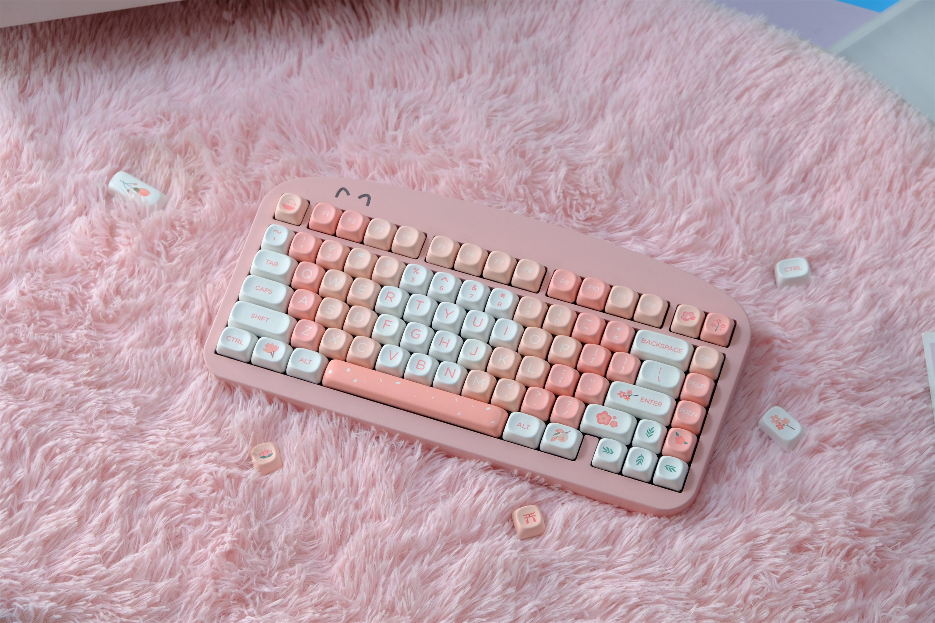 Sakura Dodo Keycaps