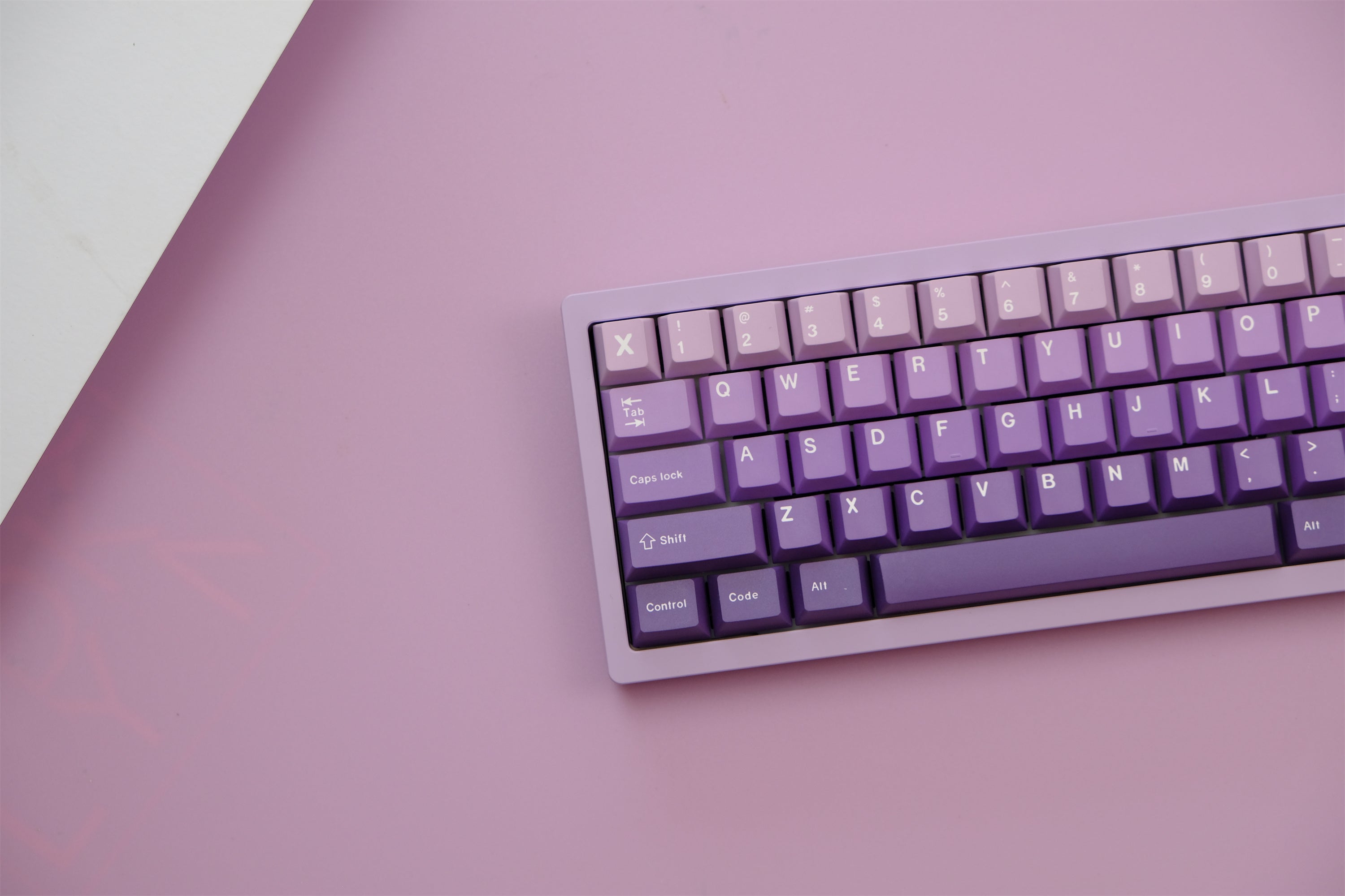 Lavender keycaps