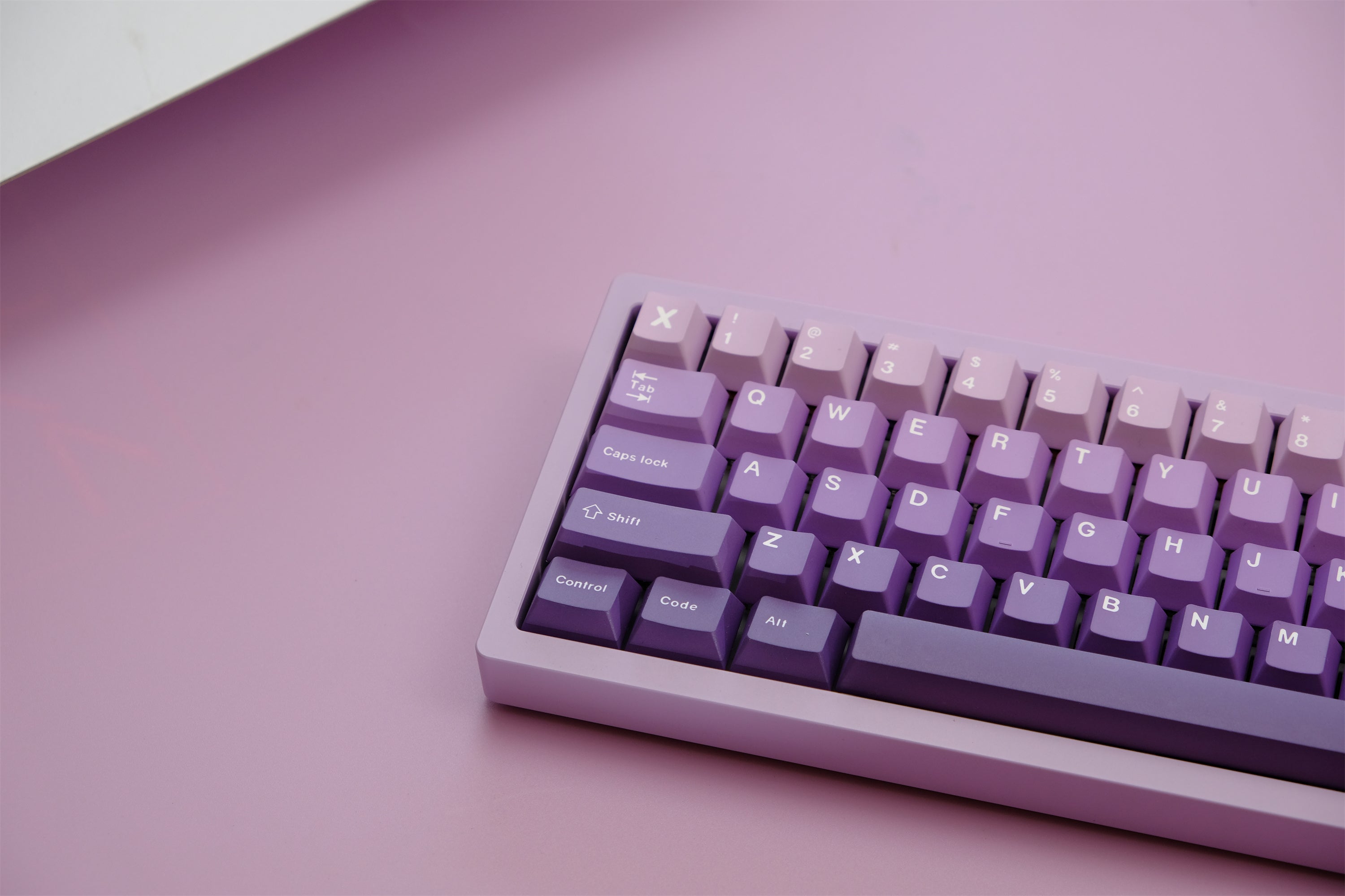 Lavender keycaps