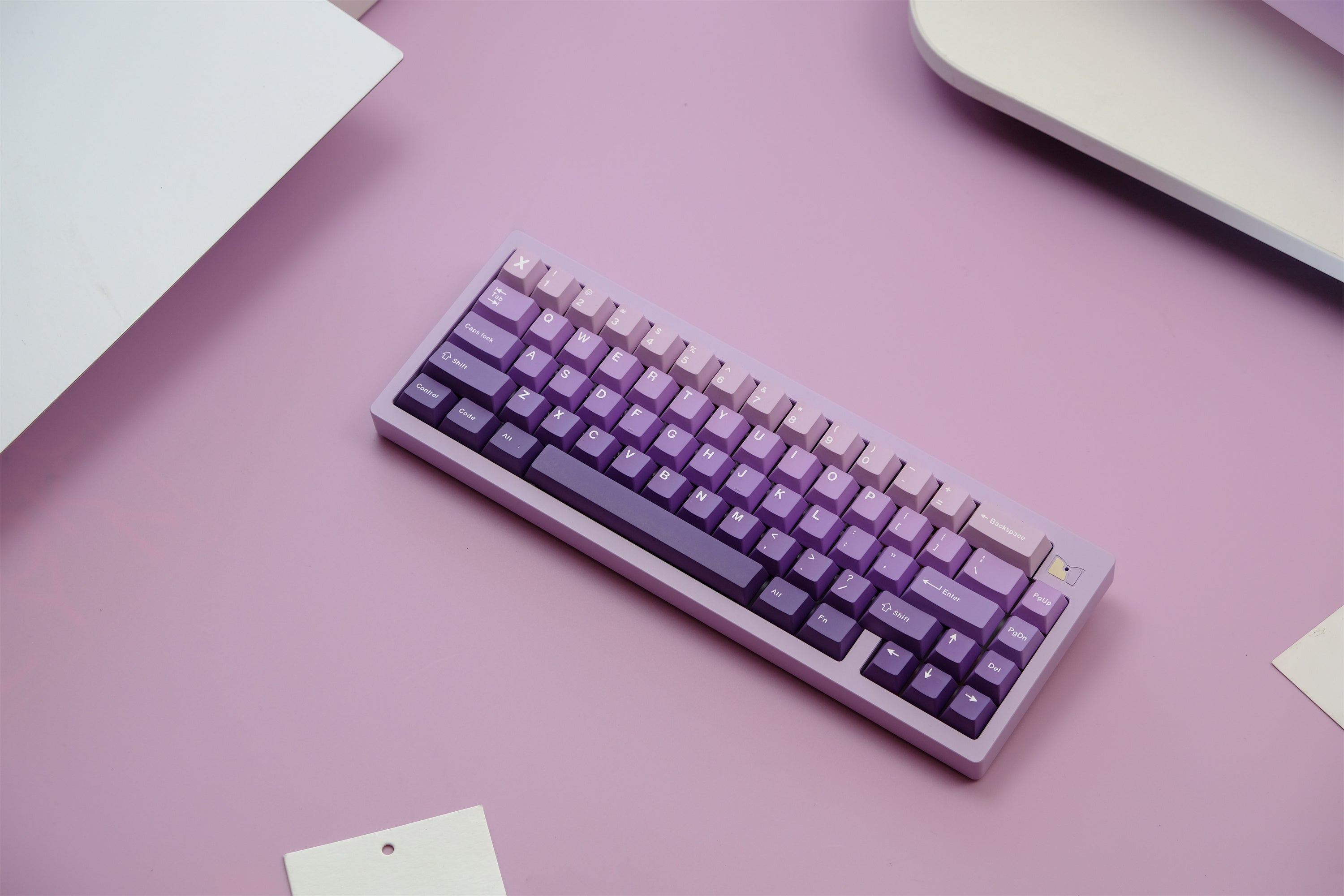 Lavender keycaps