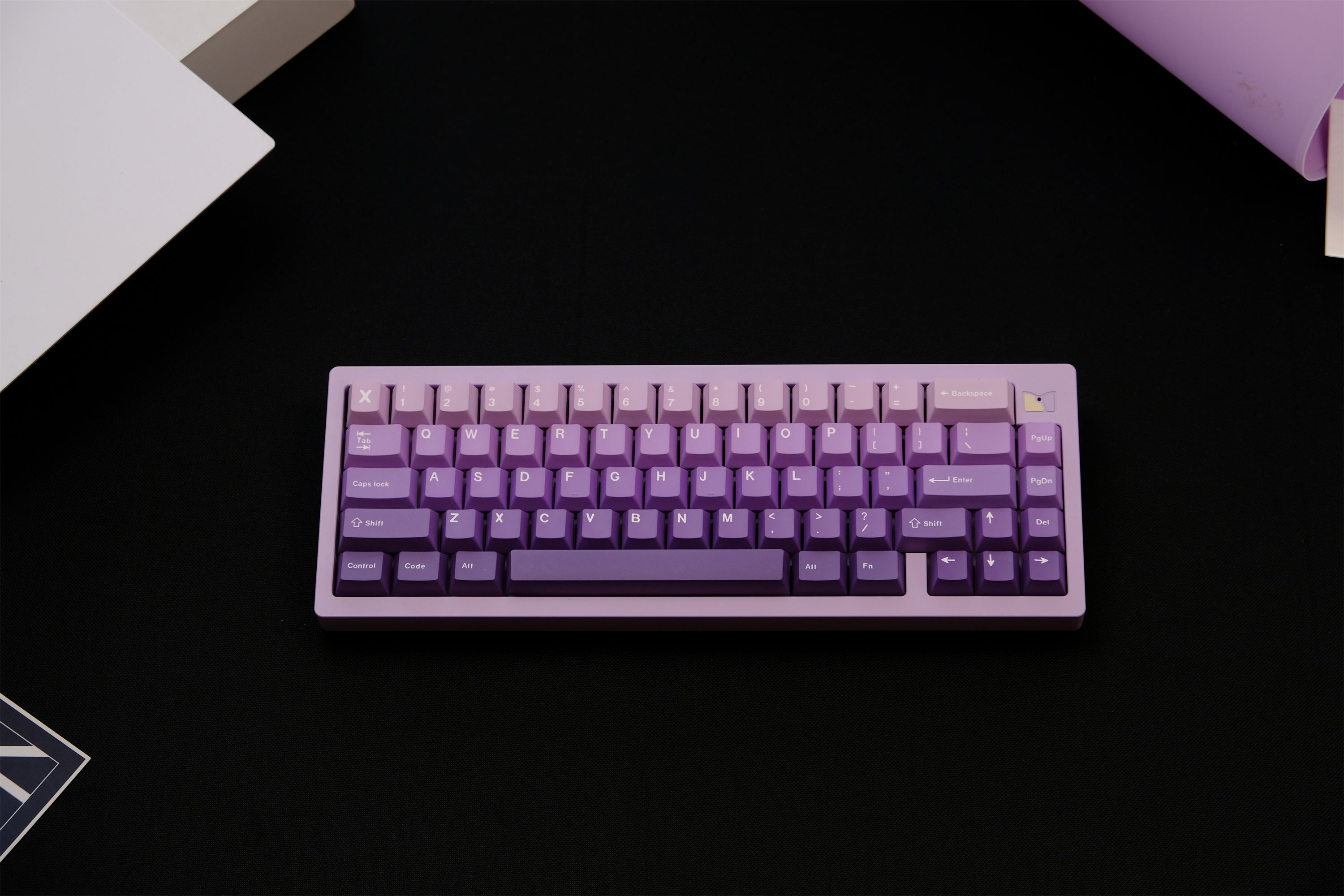Lavender keycaps