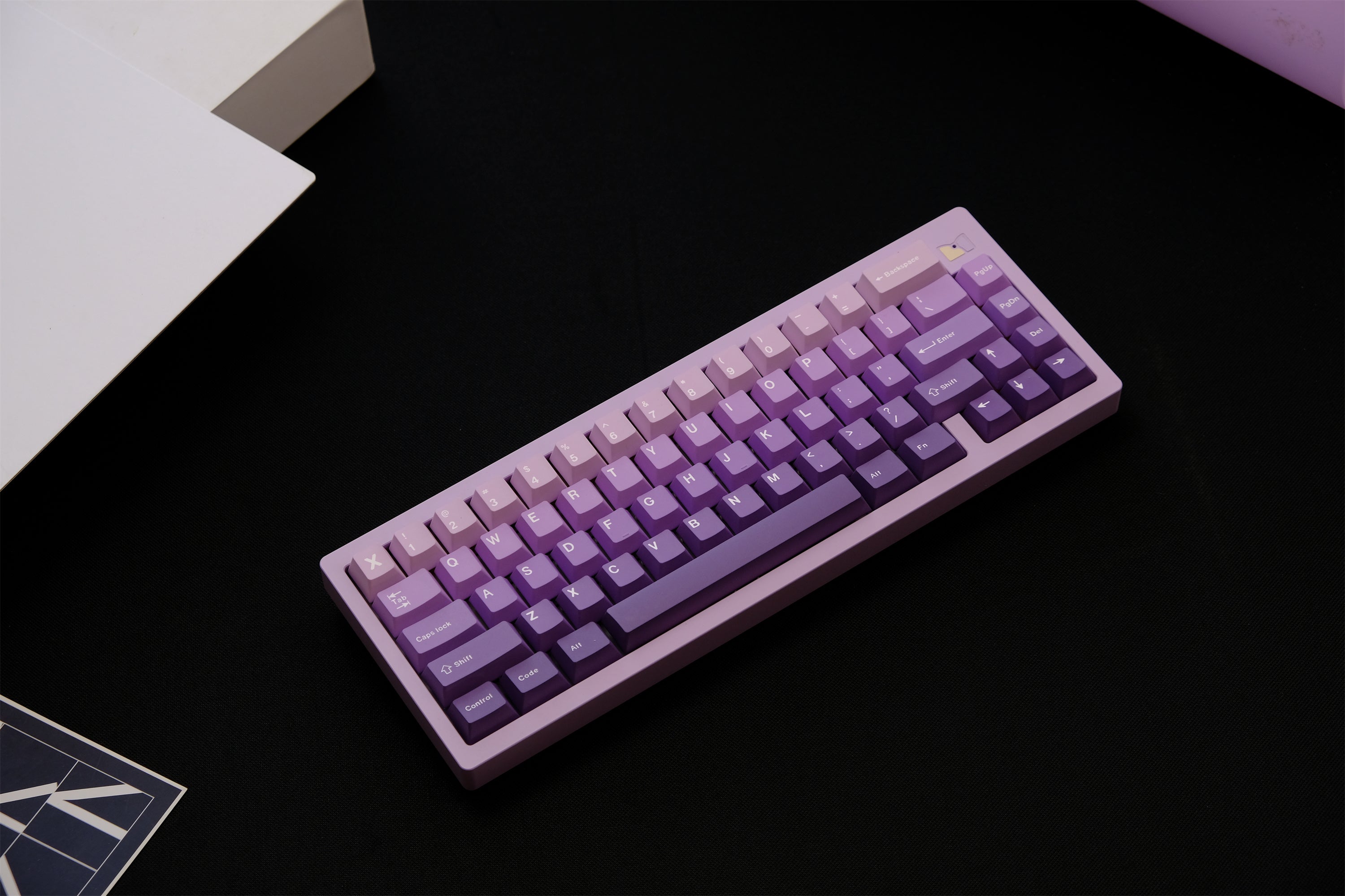 Lavender keycaps