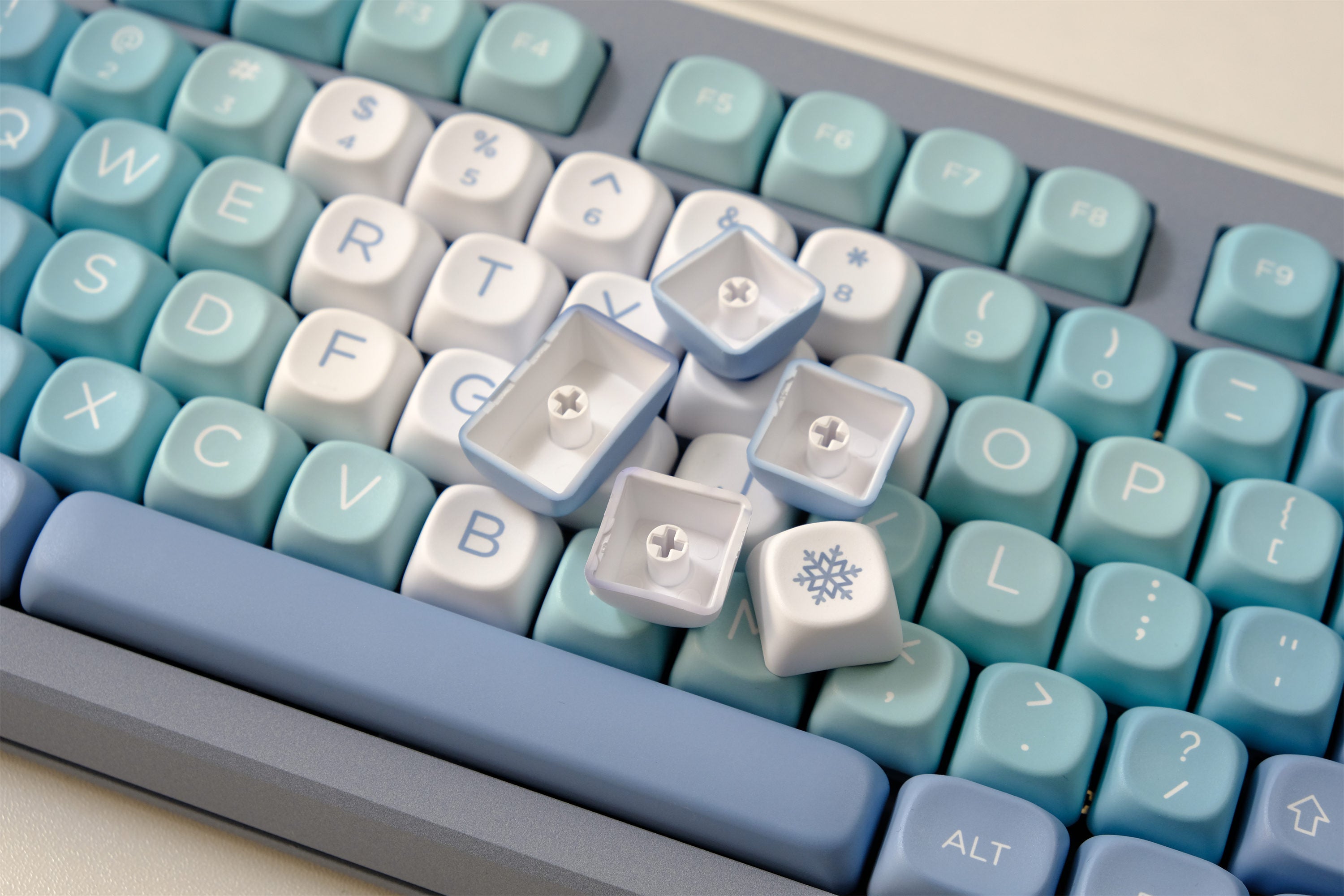 Snowball Keycaps