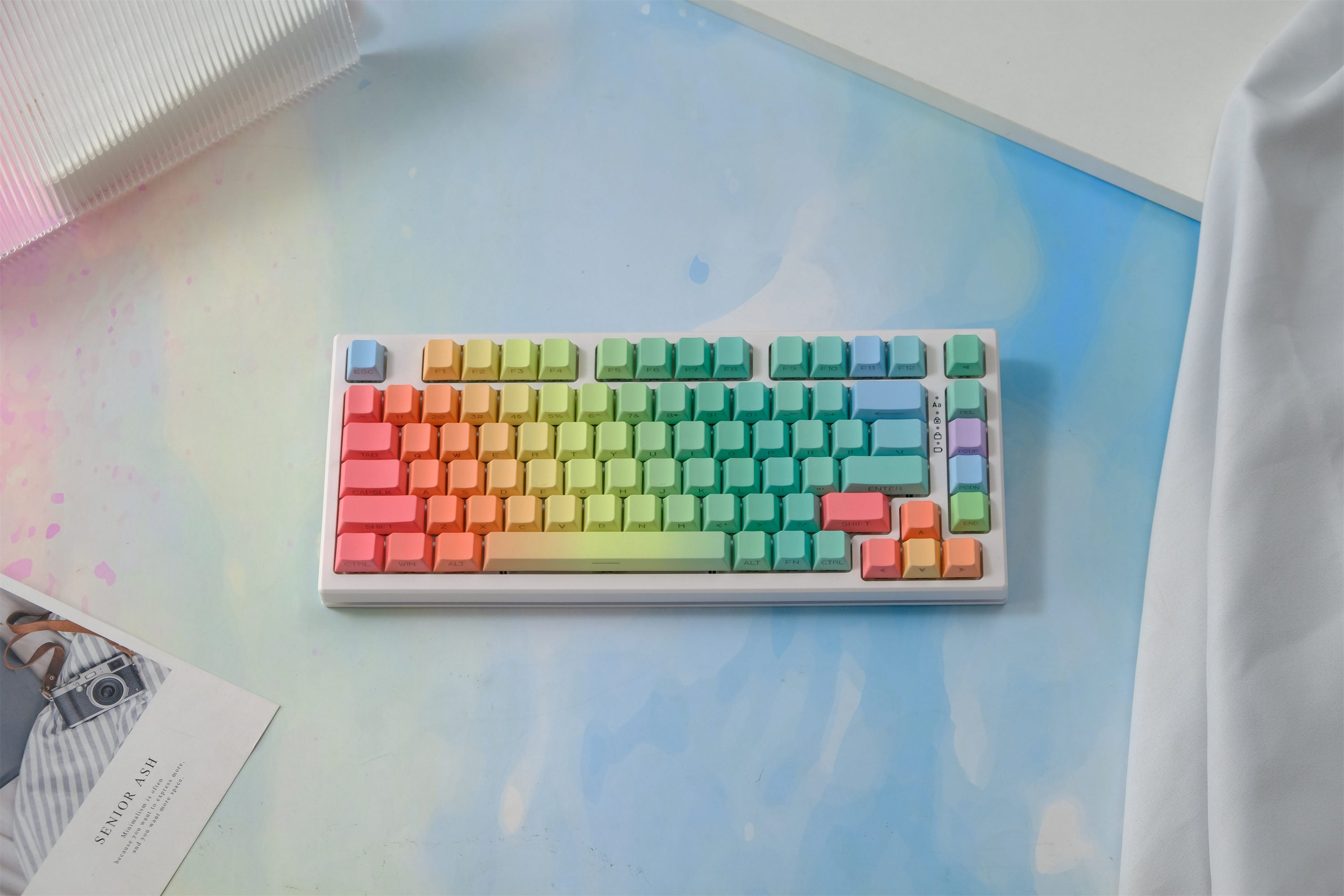 Unicorn Side Backlight Keycaps