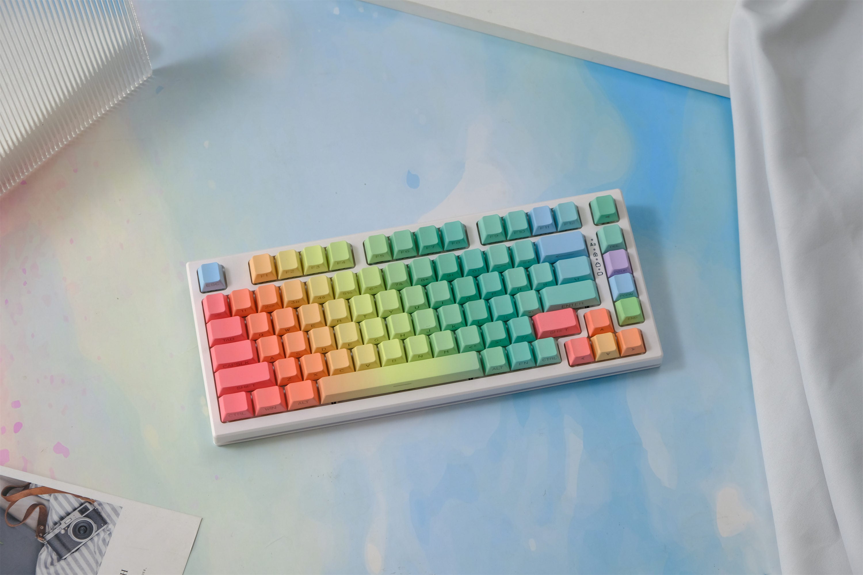 Unicorn Side Backlight Keycaps