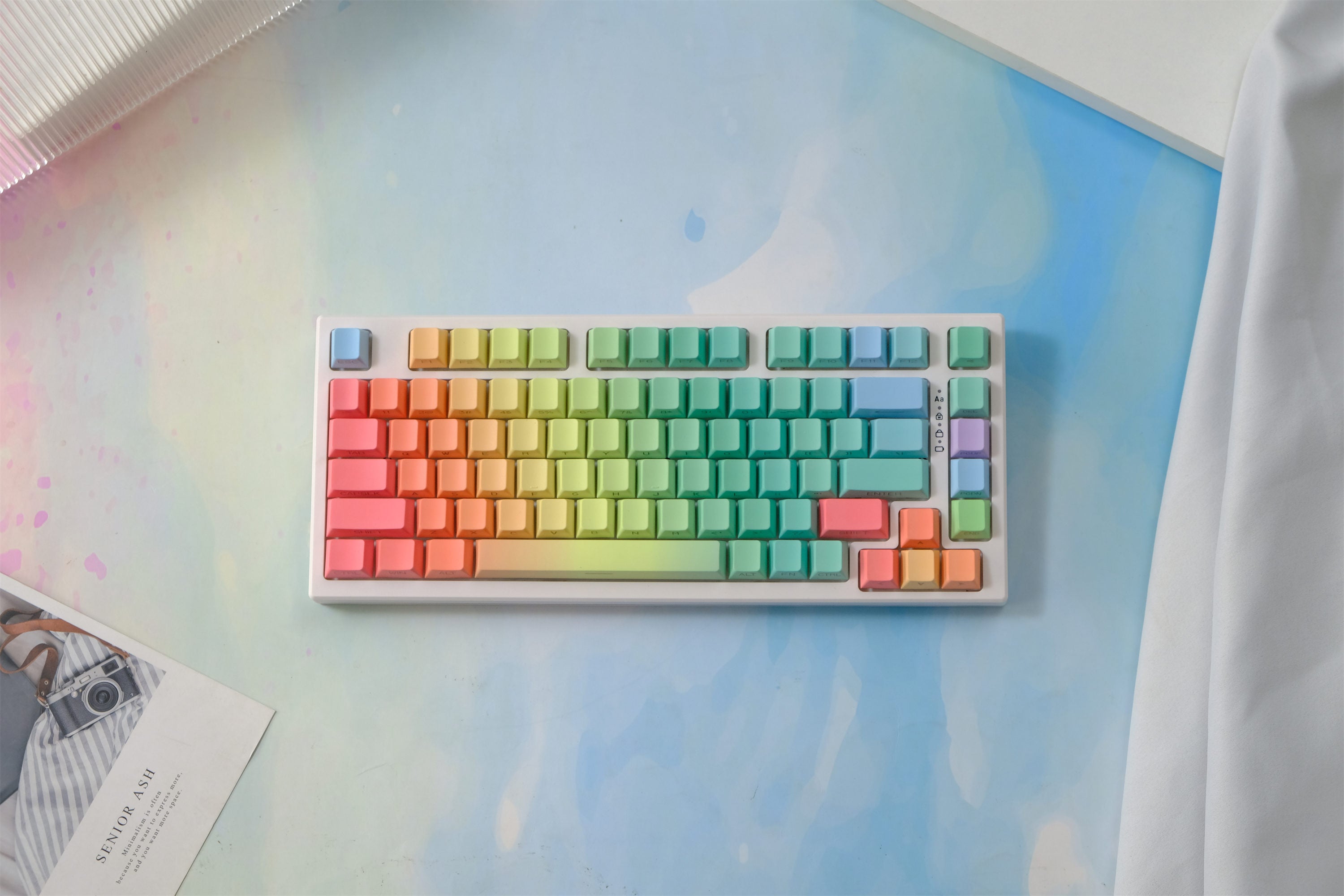 Unicorn Side Backlight Keycaps