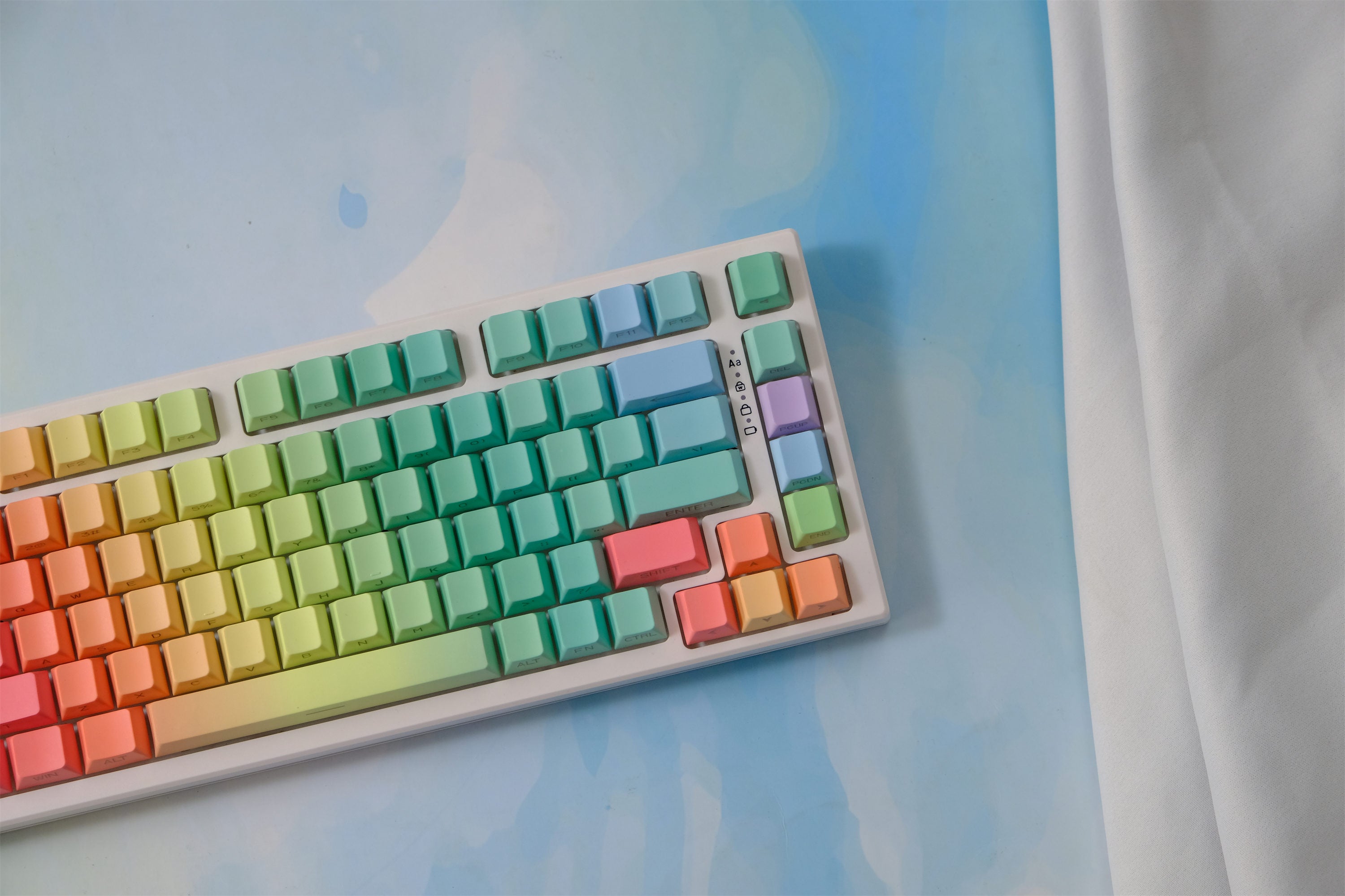 Unicorn Side Backlight Keycaps
