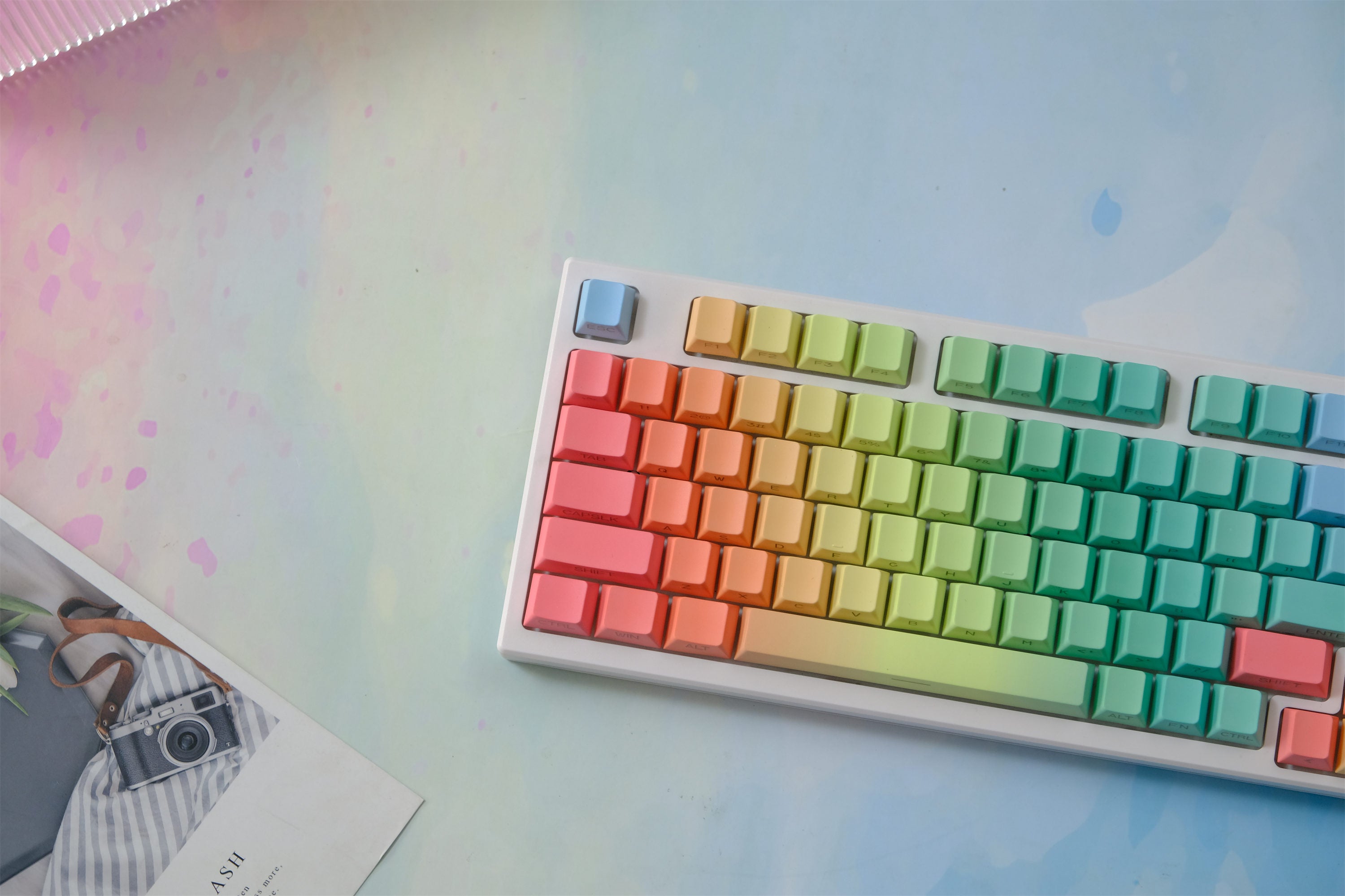 Unicorn Side Backlight Keycaps