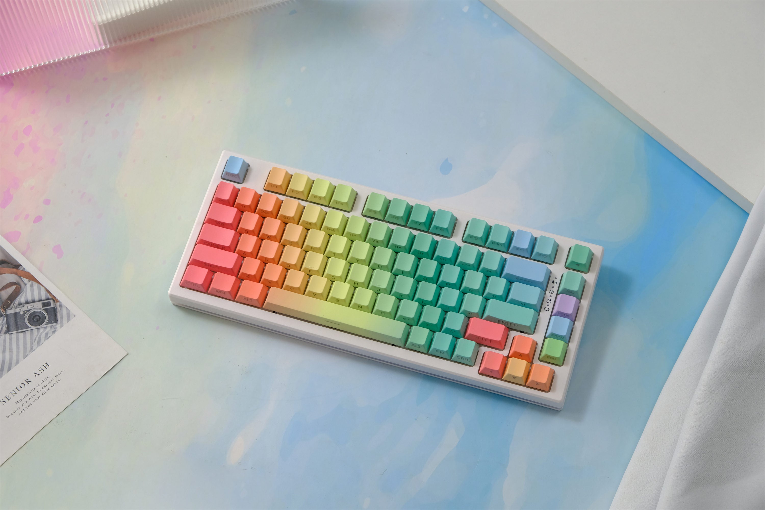 Unicorn Side Backlight Keycaps