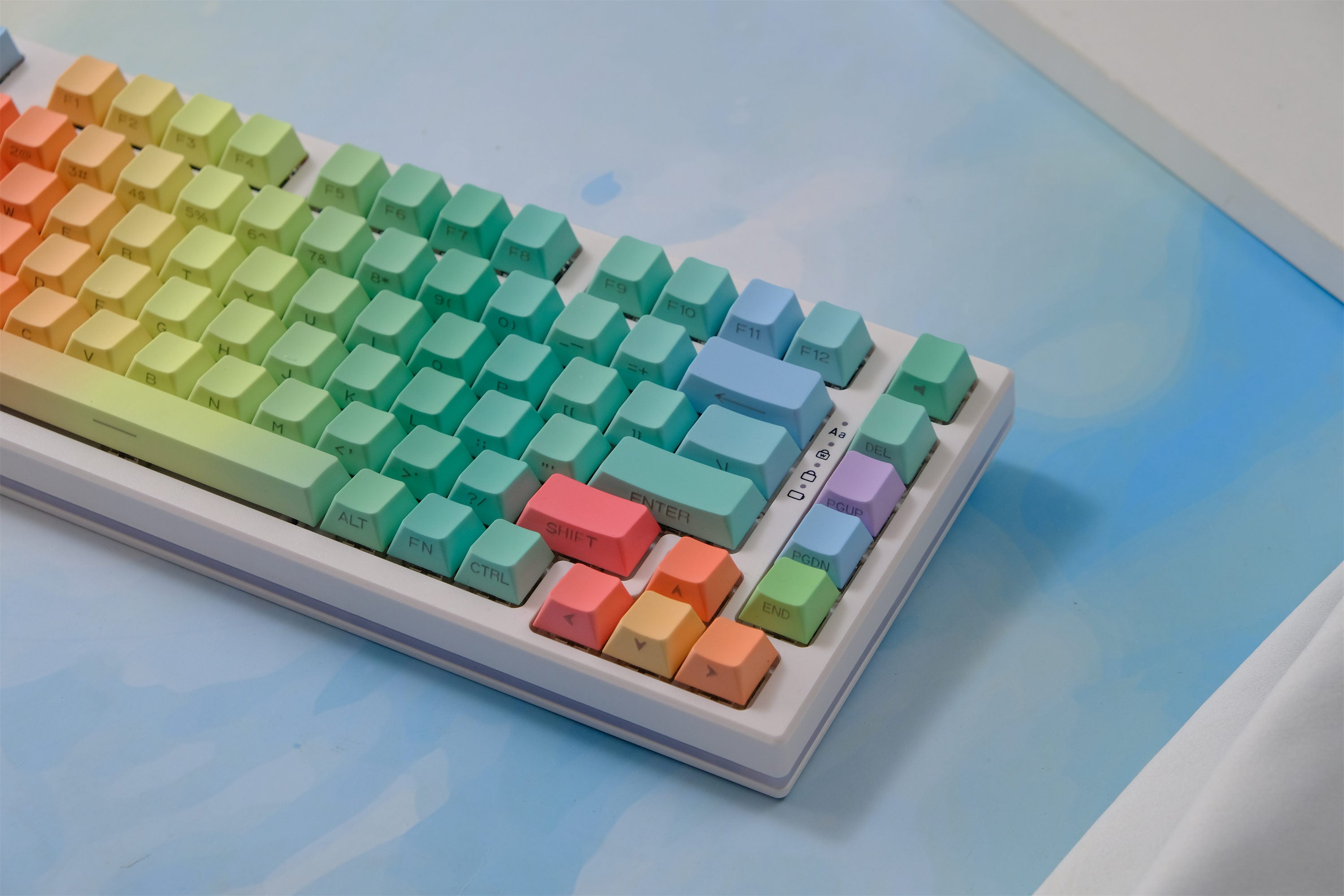 Unicorn Side Backlight Keycaps