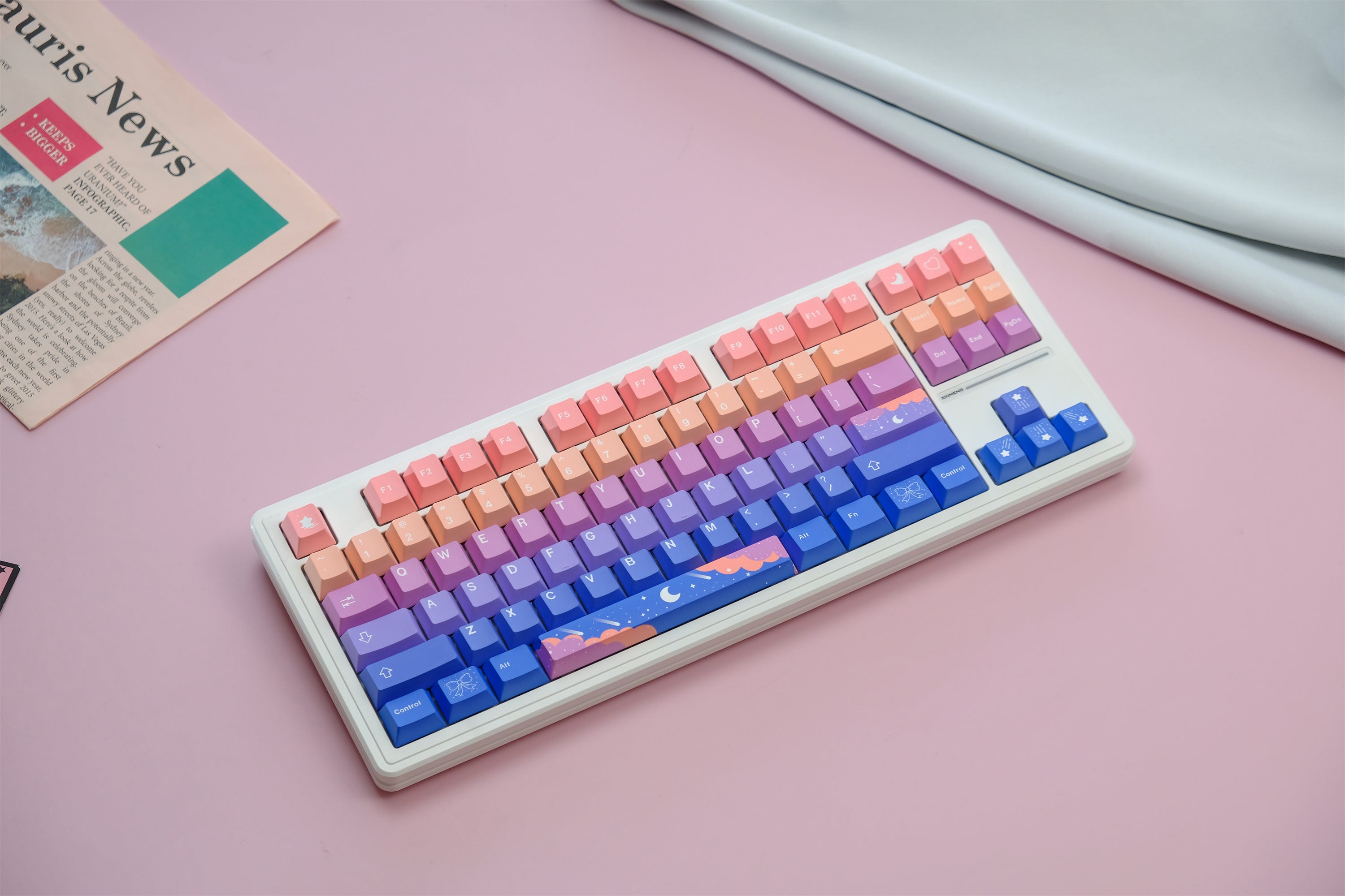 Star Moon Keycaps