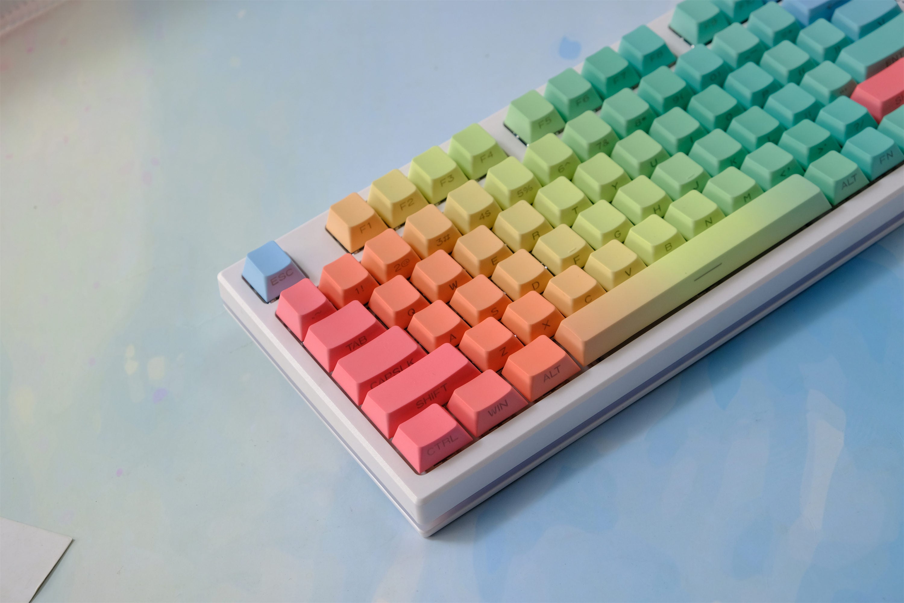 Unicorn Side Backlight Keycaps