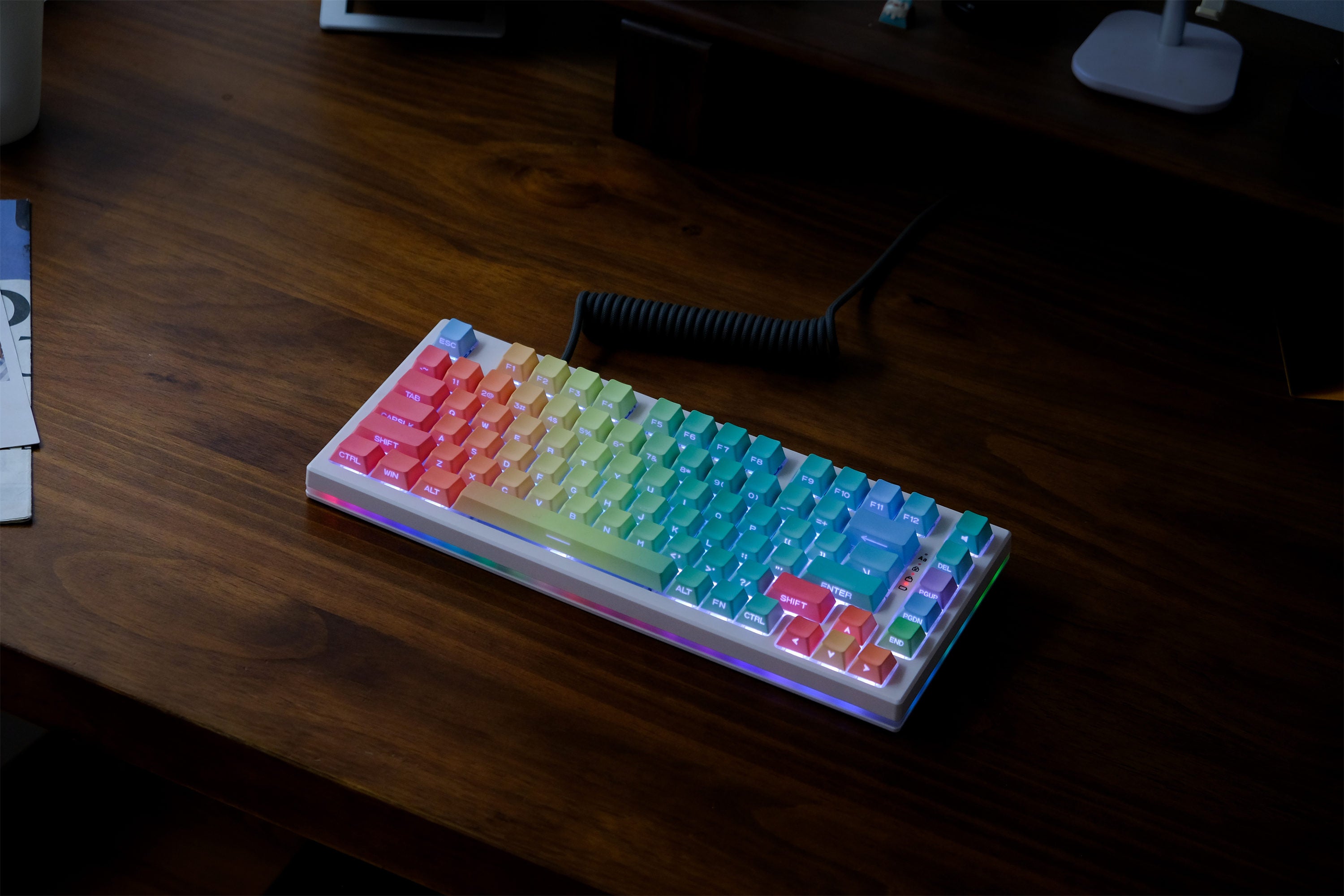 Unicorn Side Backlight Keycaps