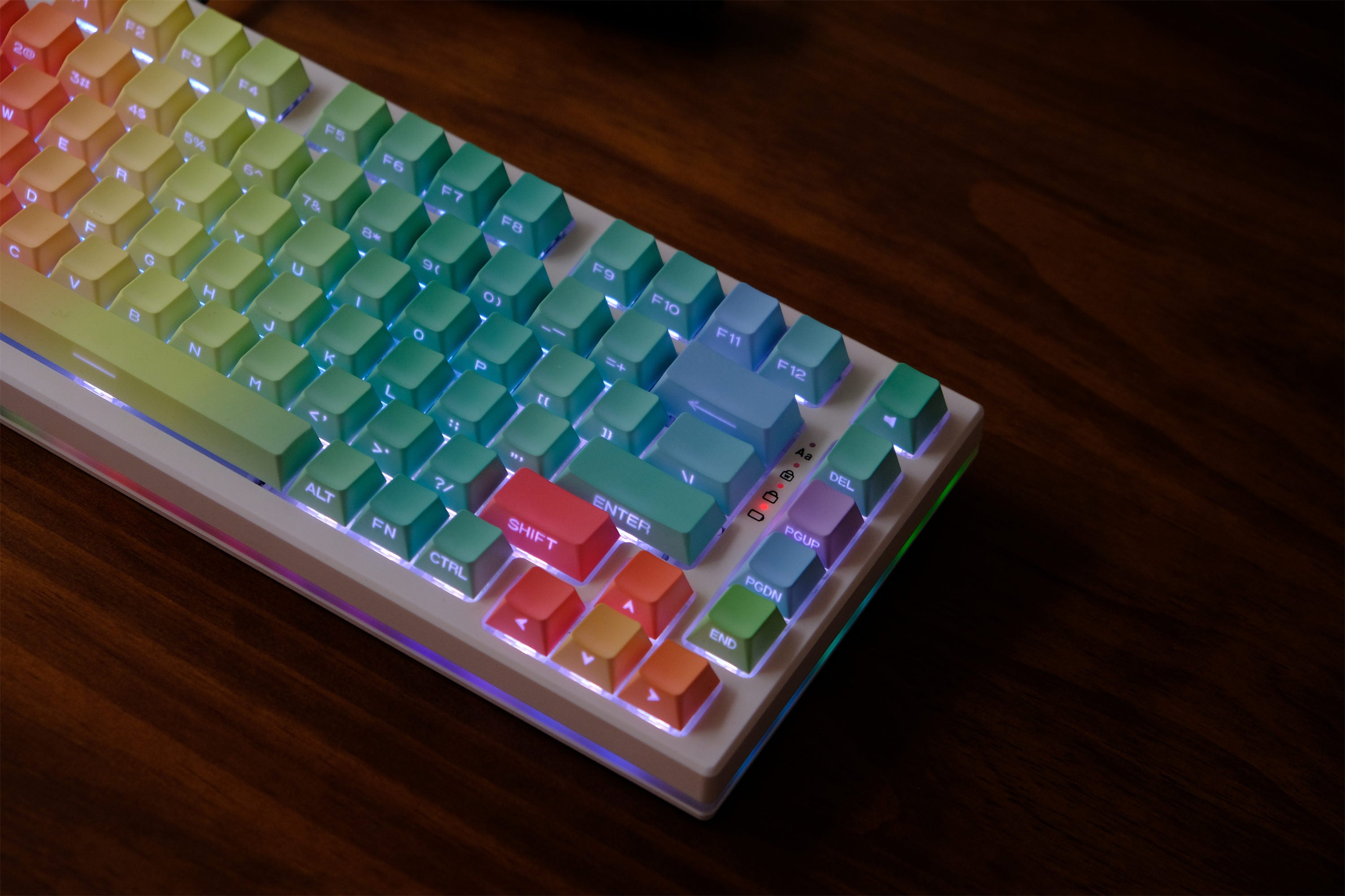Unicorn Side Backlight Keycaps