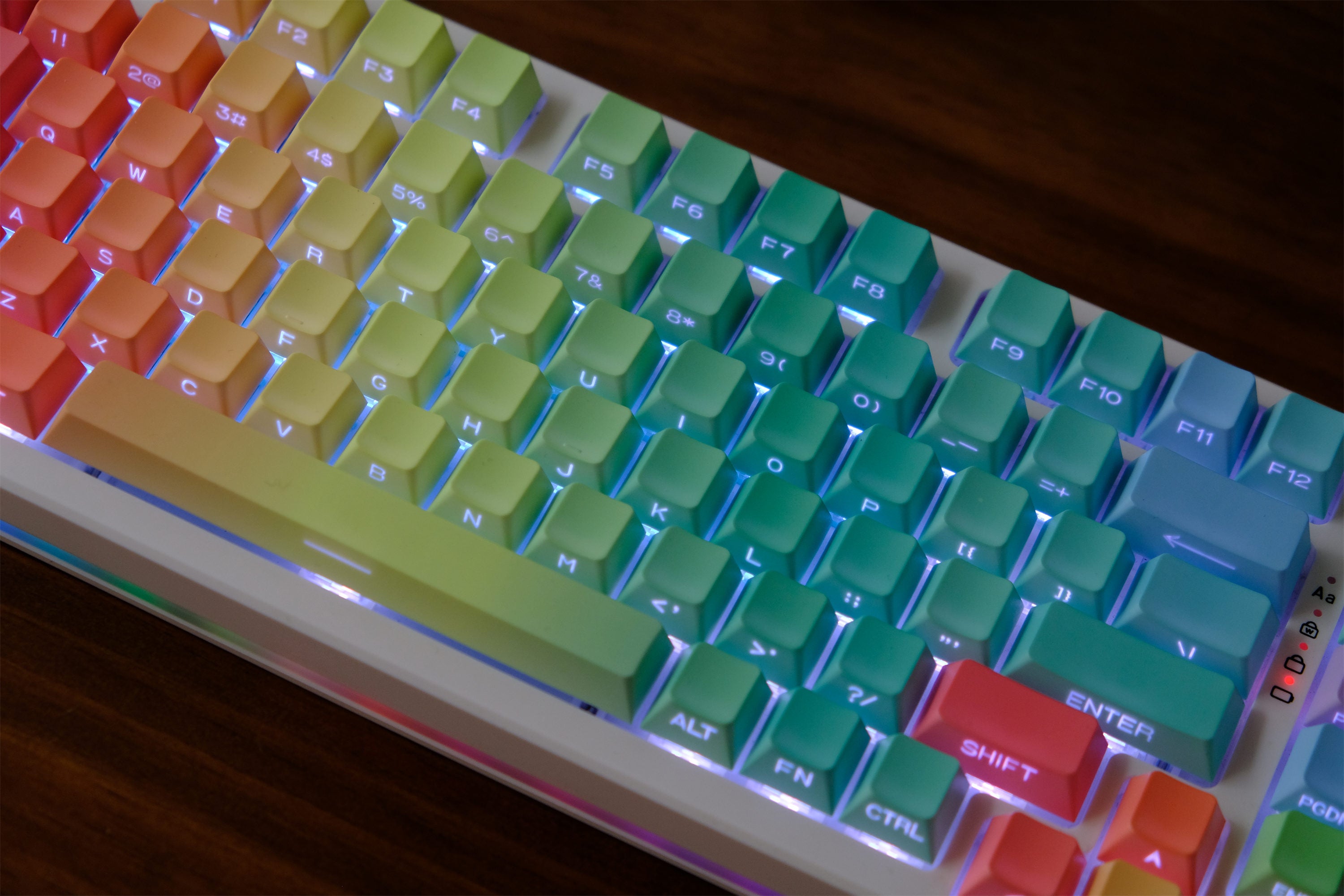 Unicorn Side Backlight Keycaps