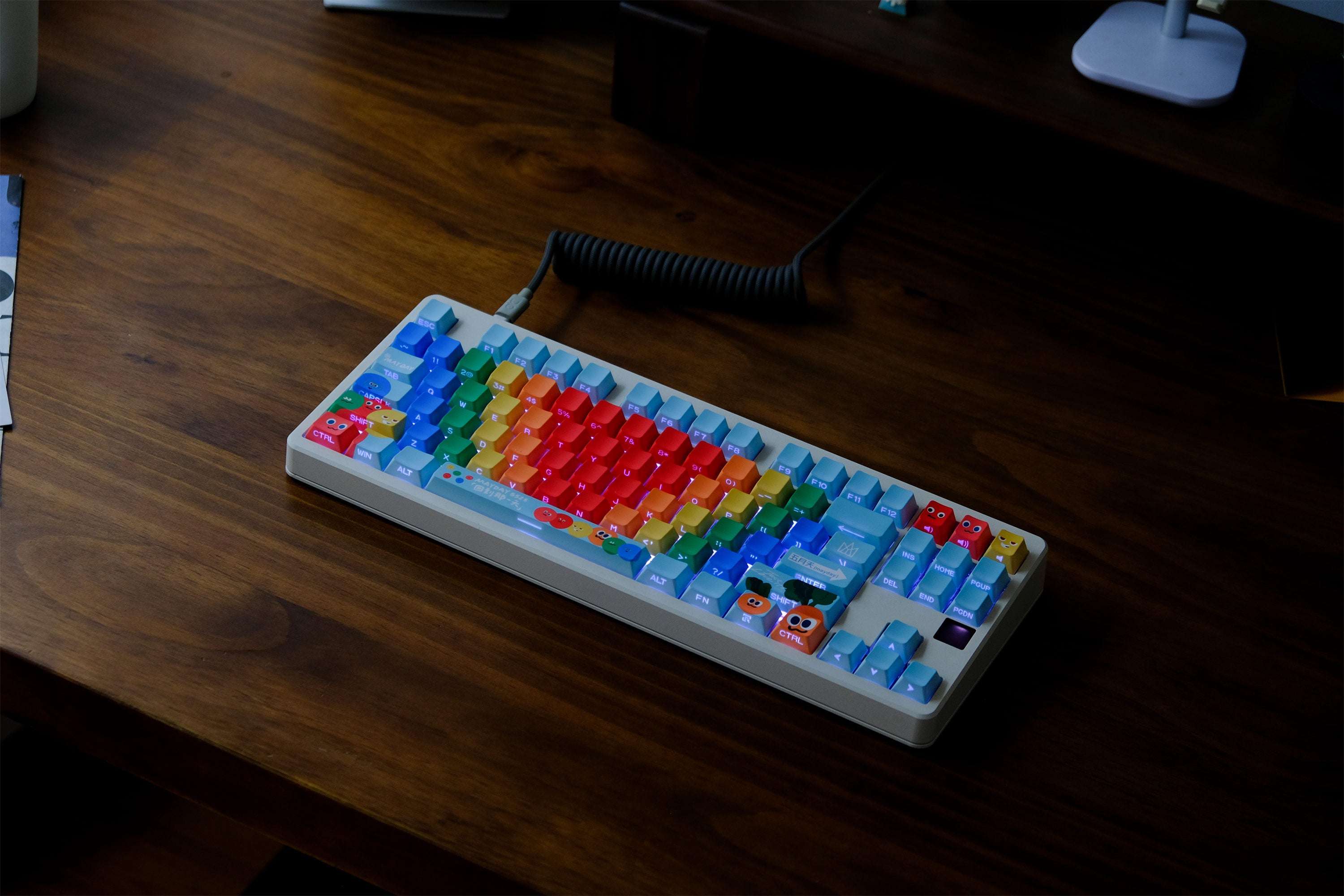 Mayday Support Group Side Backlight Keycaps