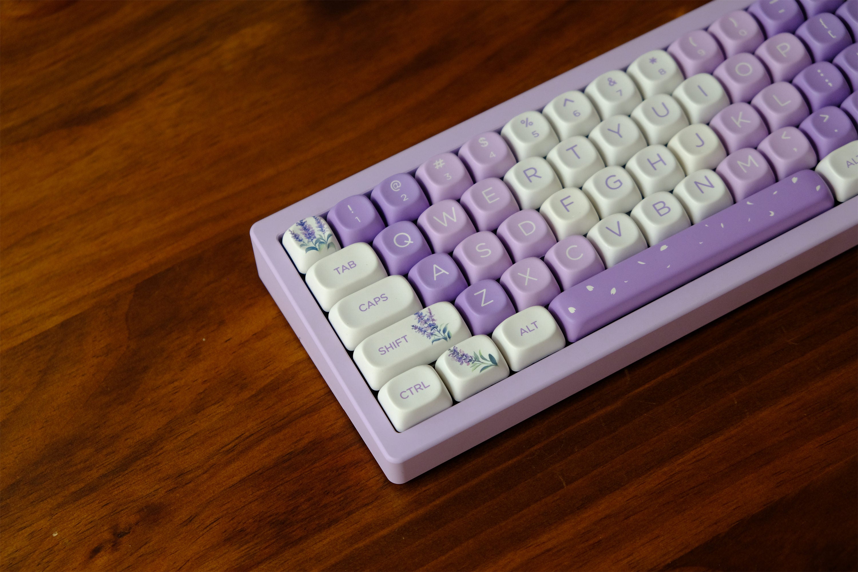 Lavender Blossoms Keycaps