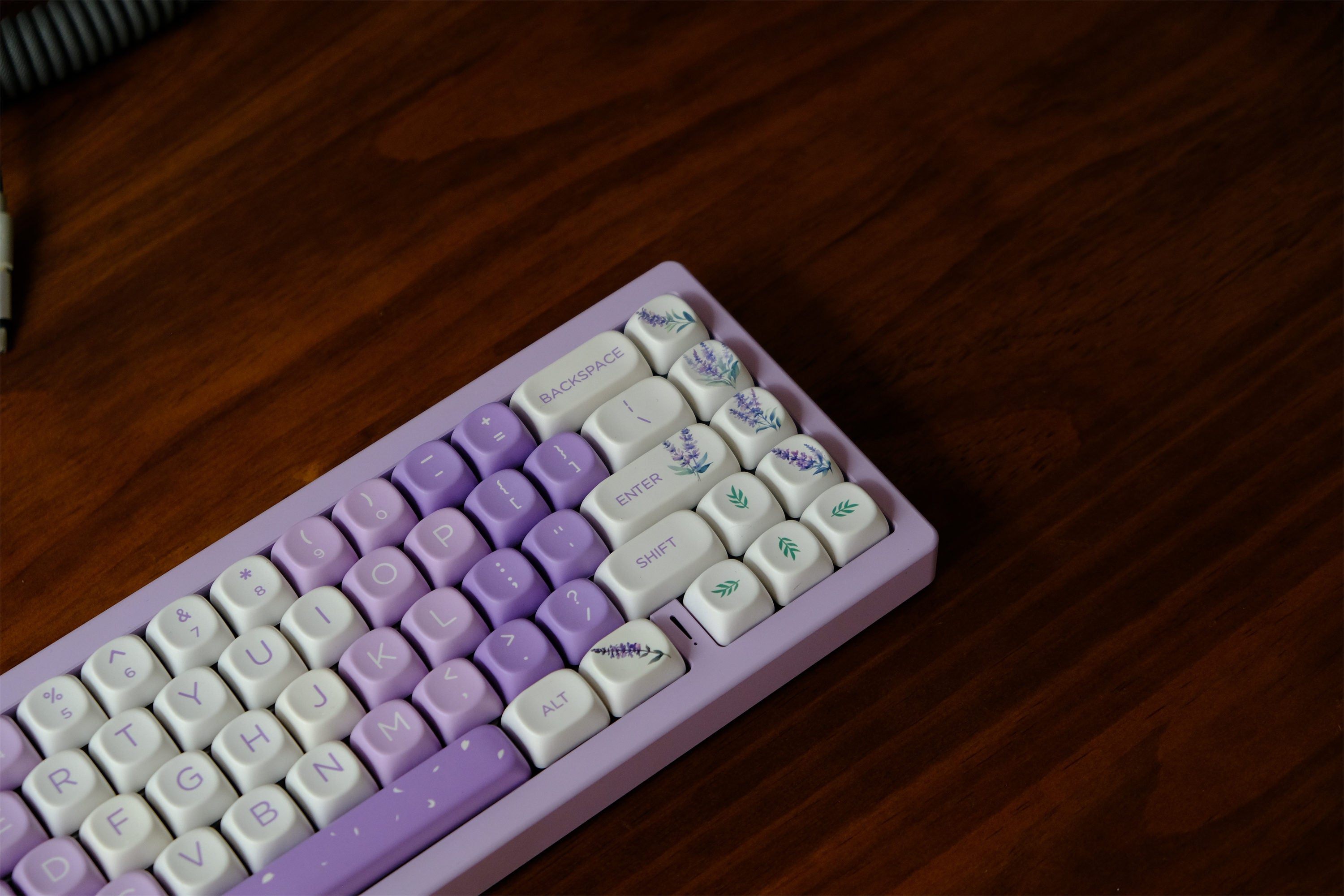 Lavender Blossoms Keycaps