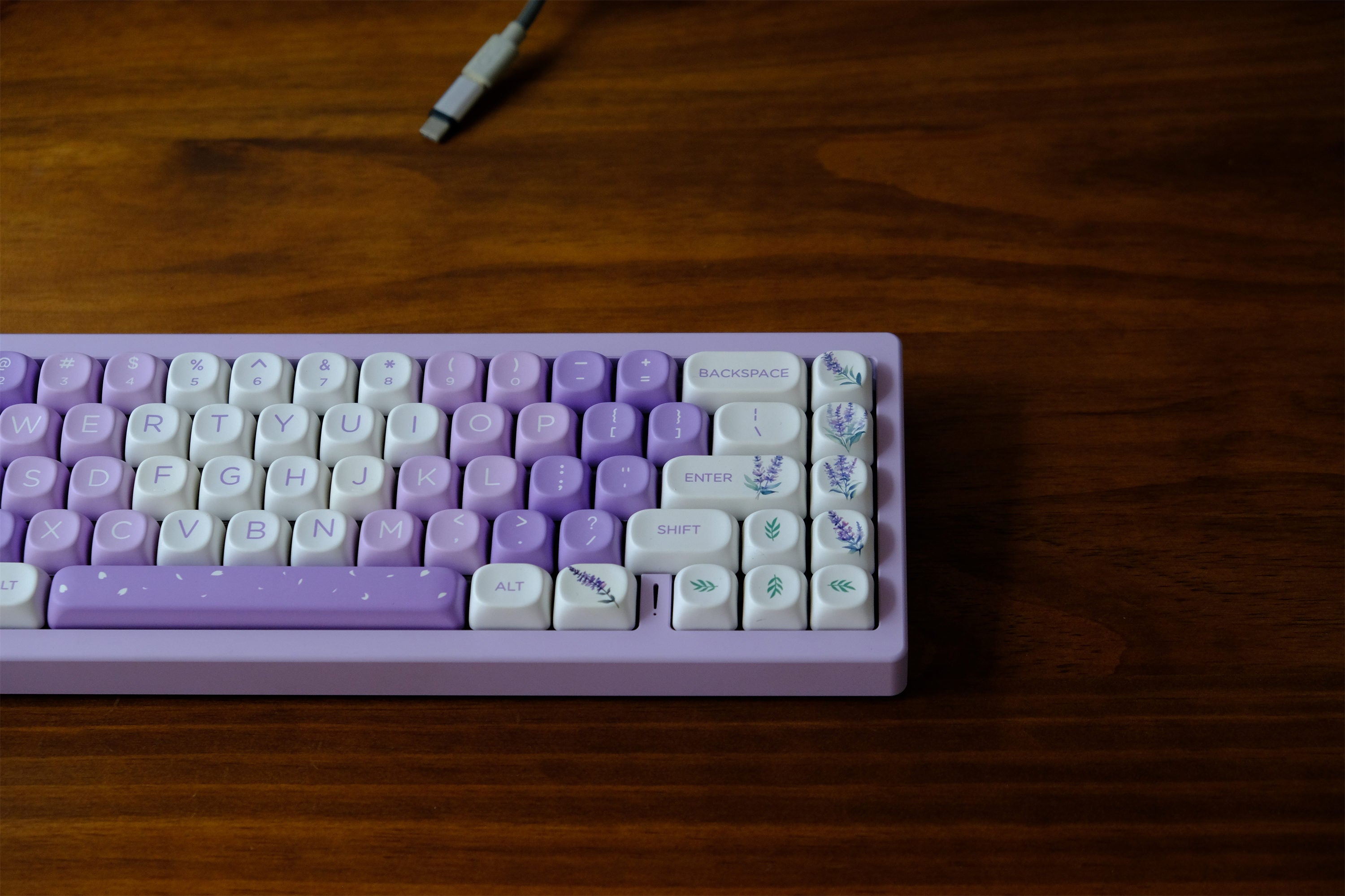 Lavender Blossoms Keycaps