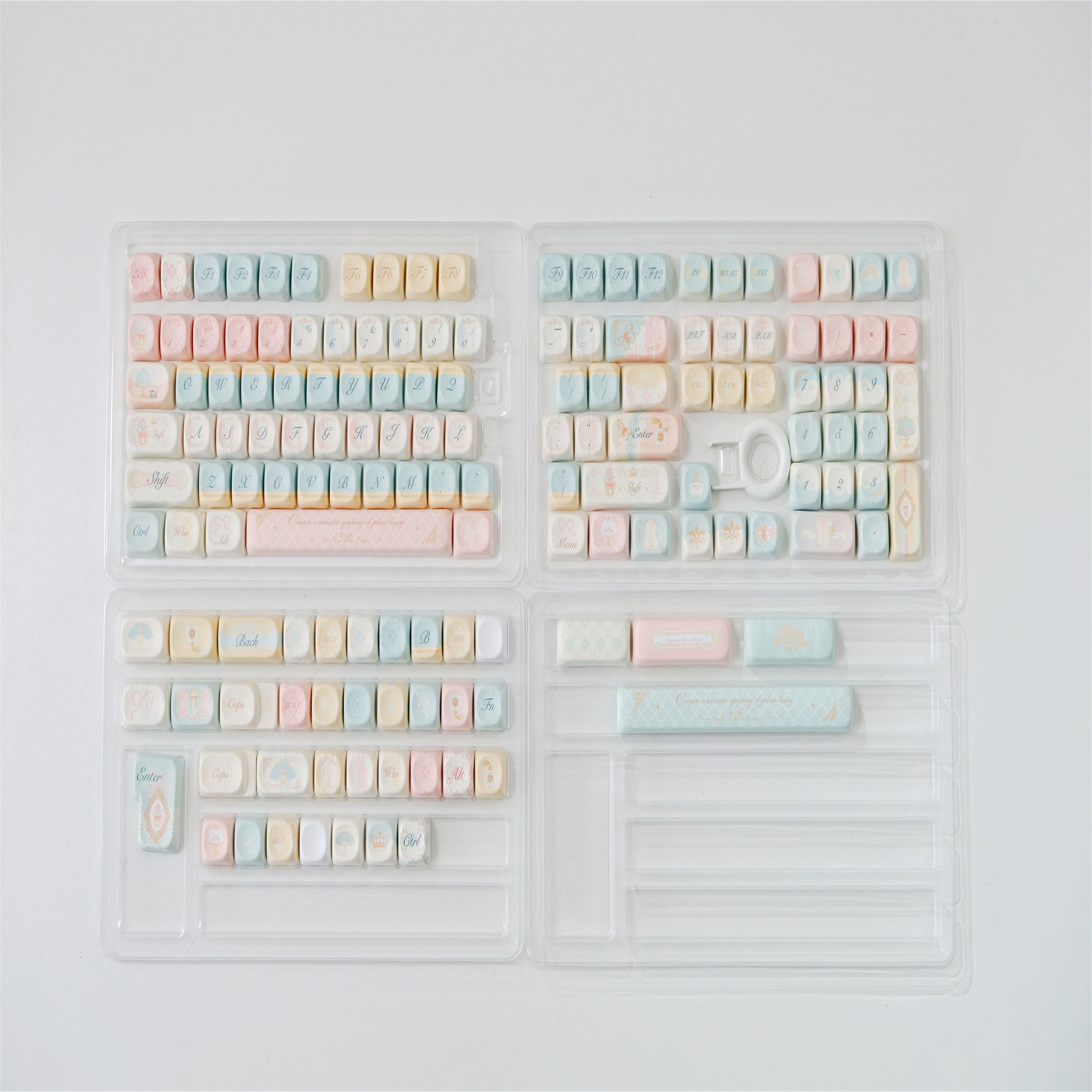 Rococo keycaps