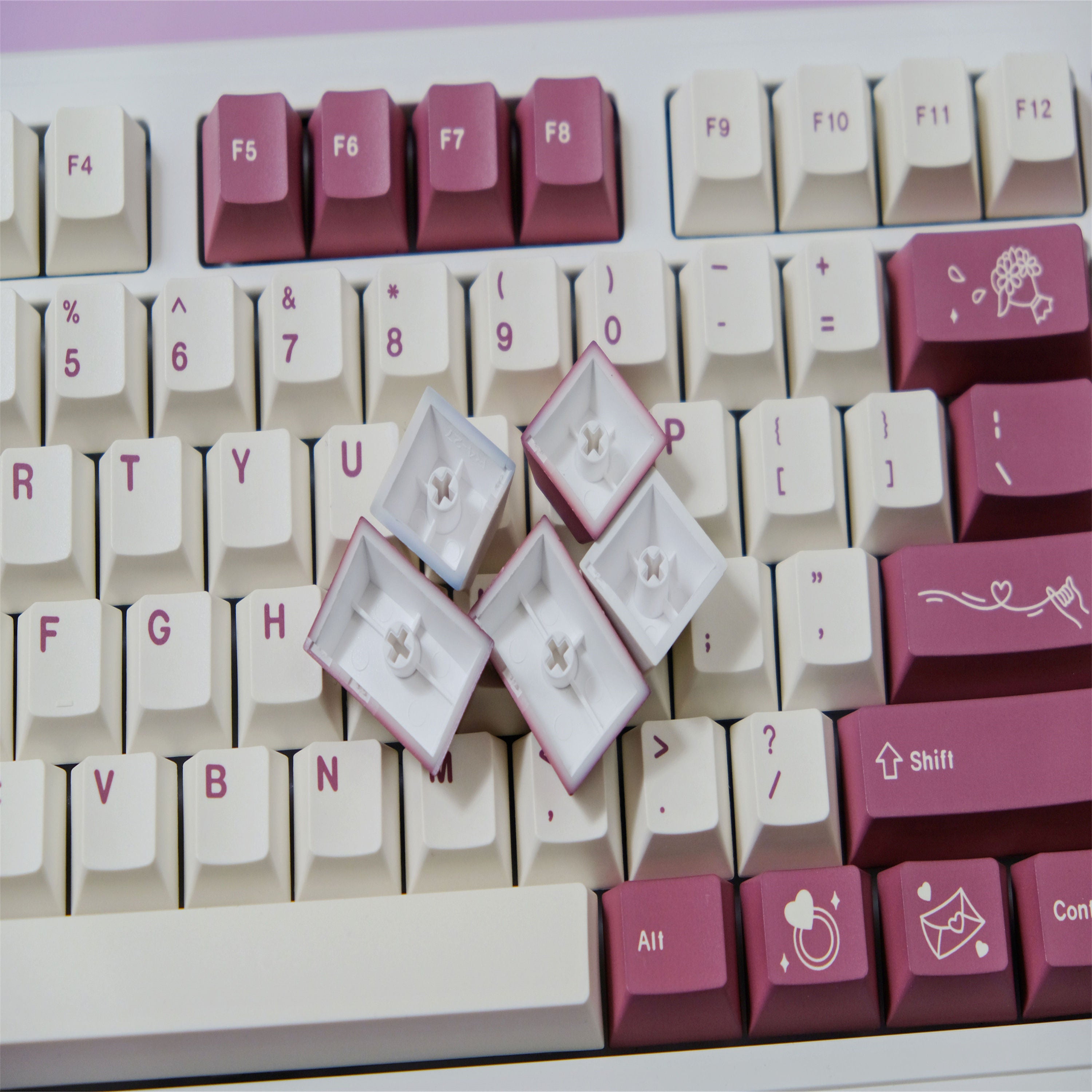 Blushok keycaps