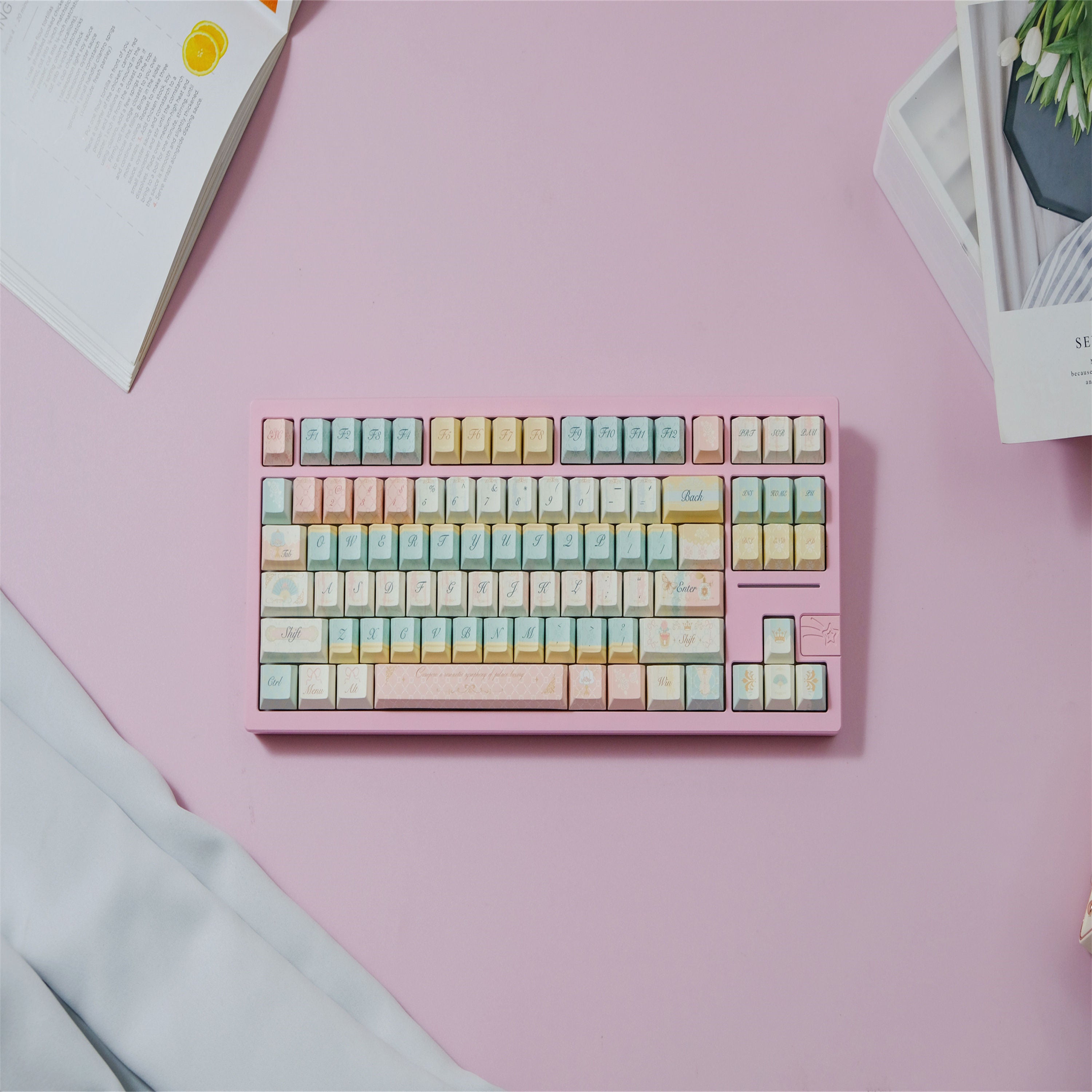 Rococo keycaps