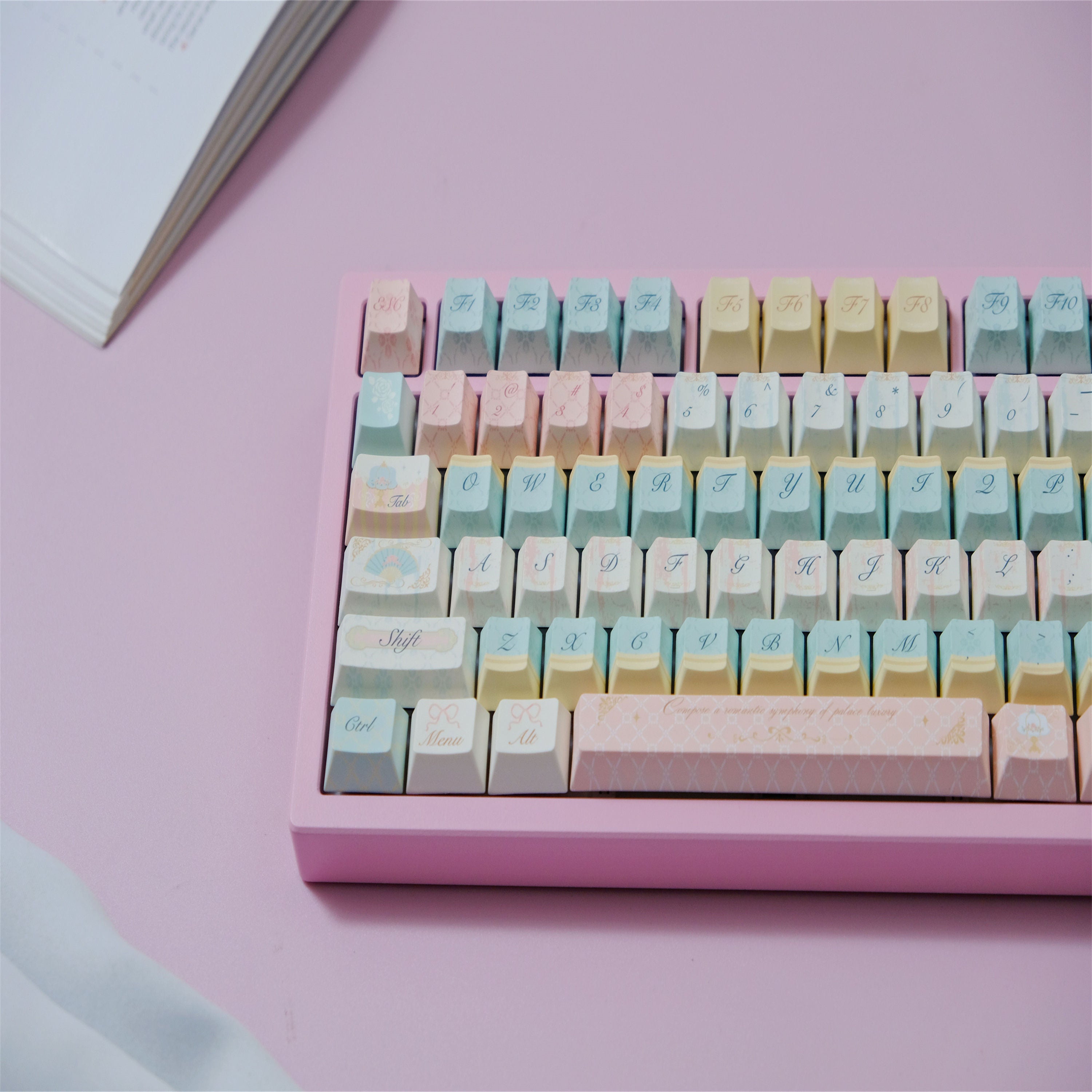 Rococo keycaps