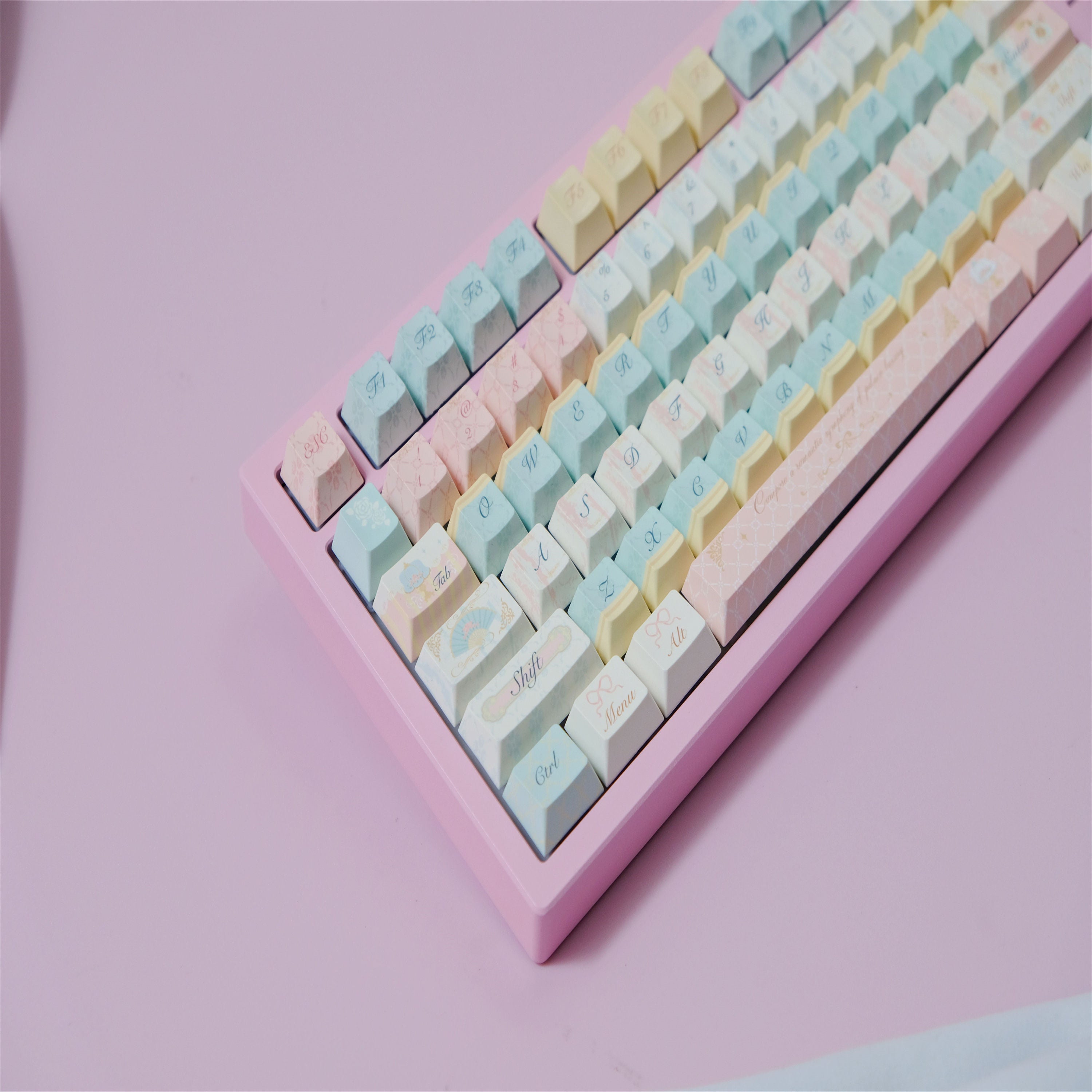 Rococo keycaps