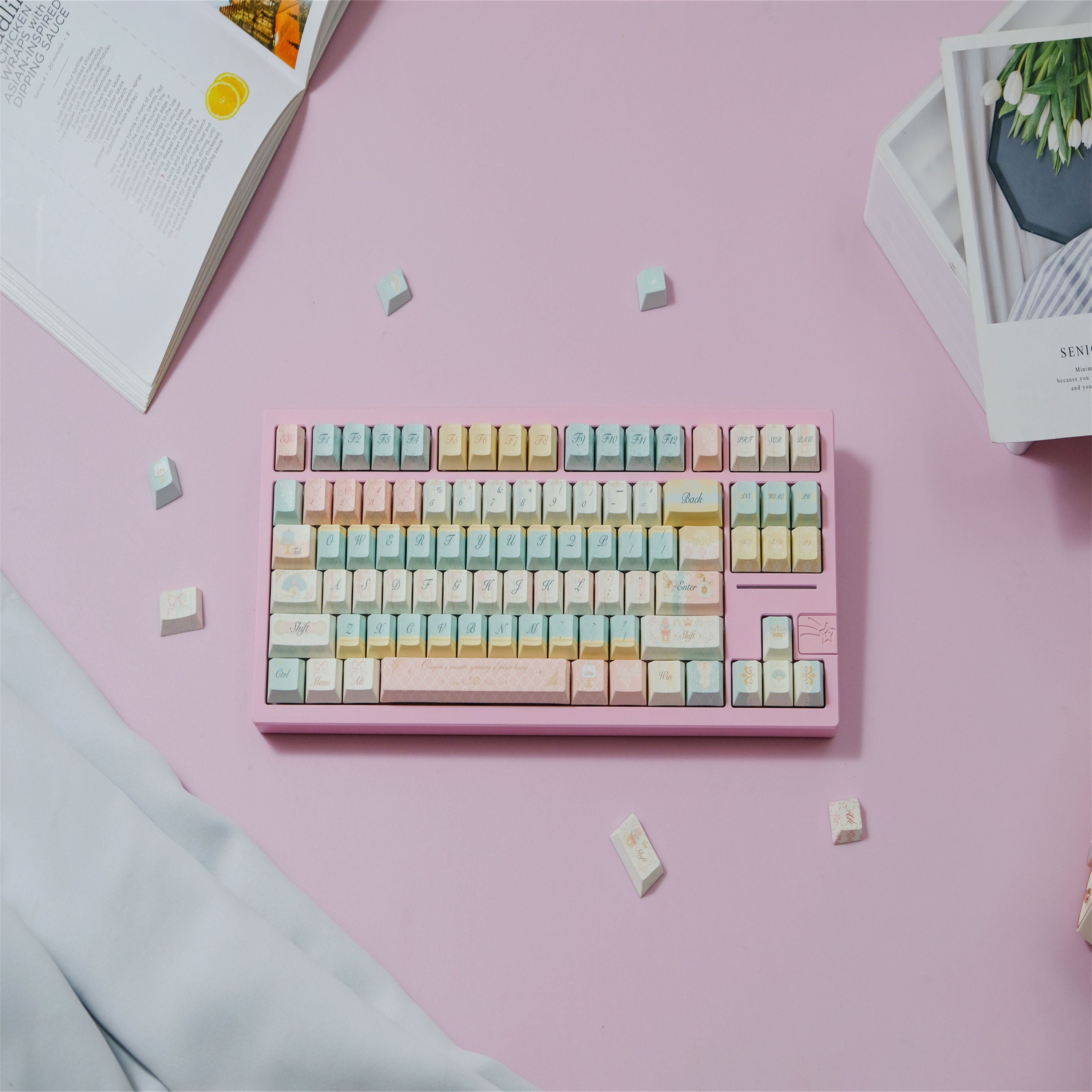 Rococo keycaps