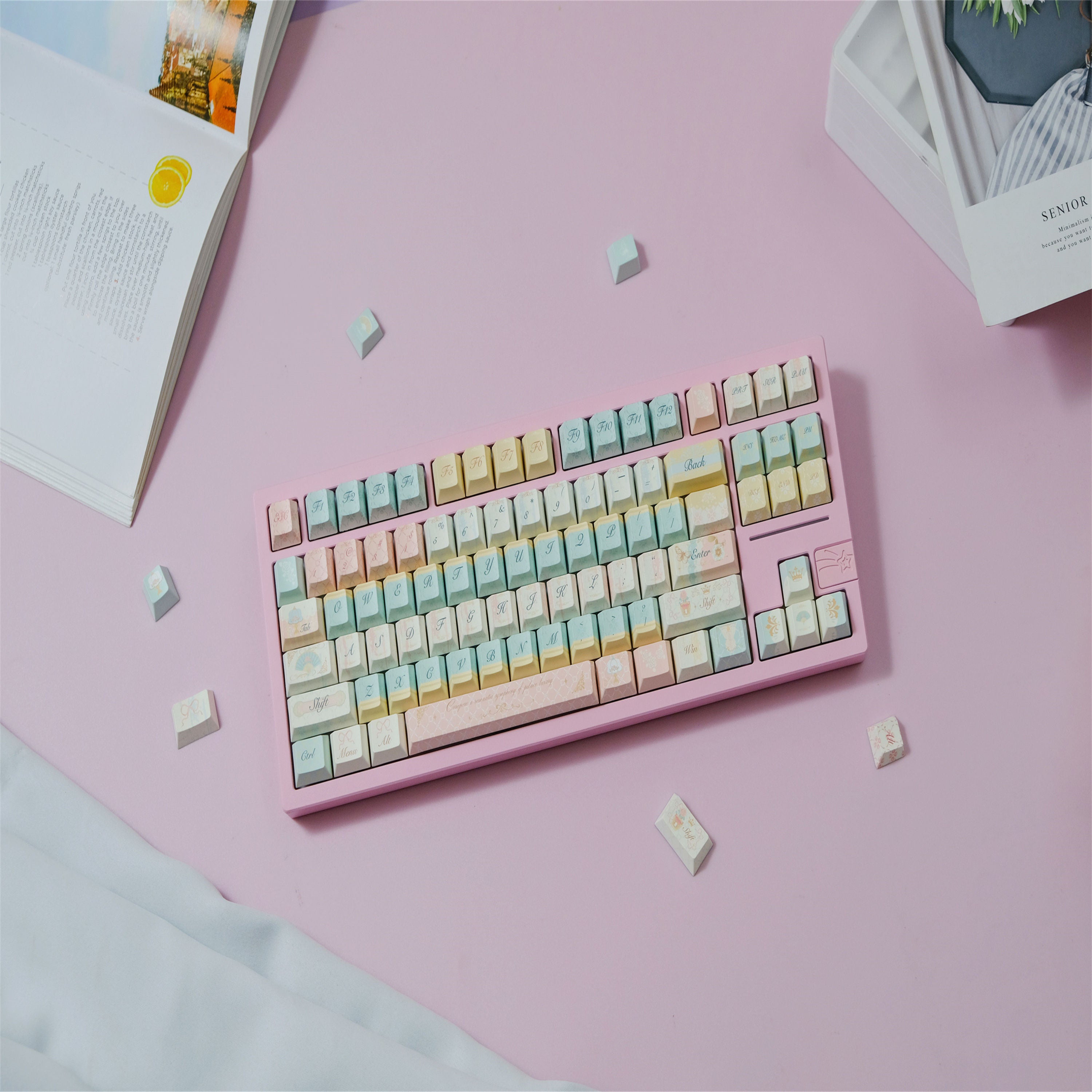 Rococo keycaps