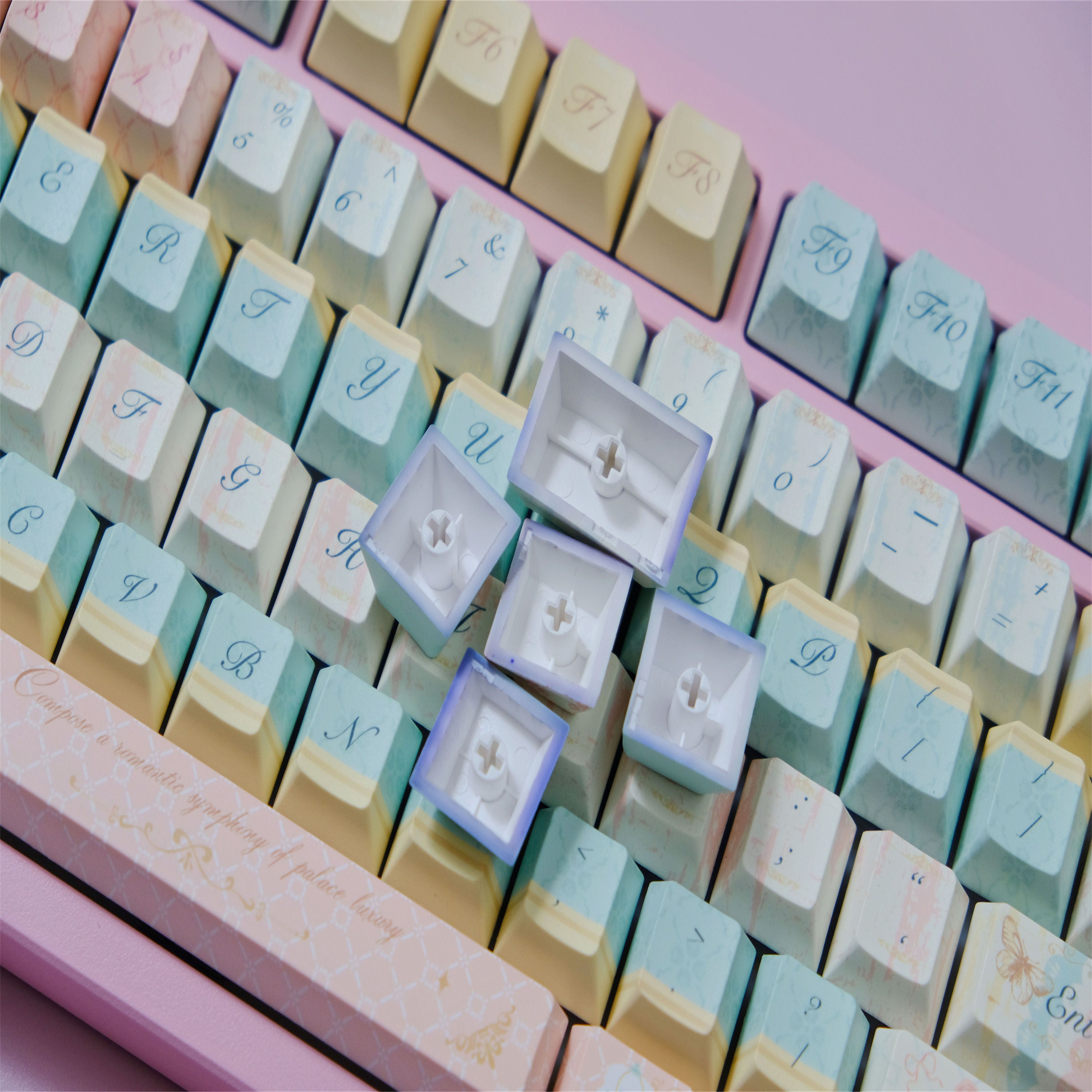 Rococo keycaps