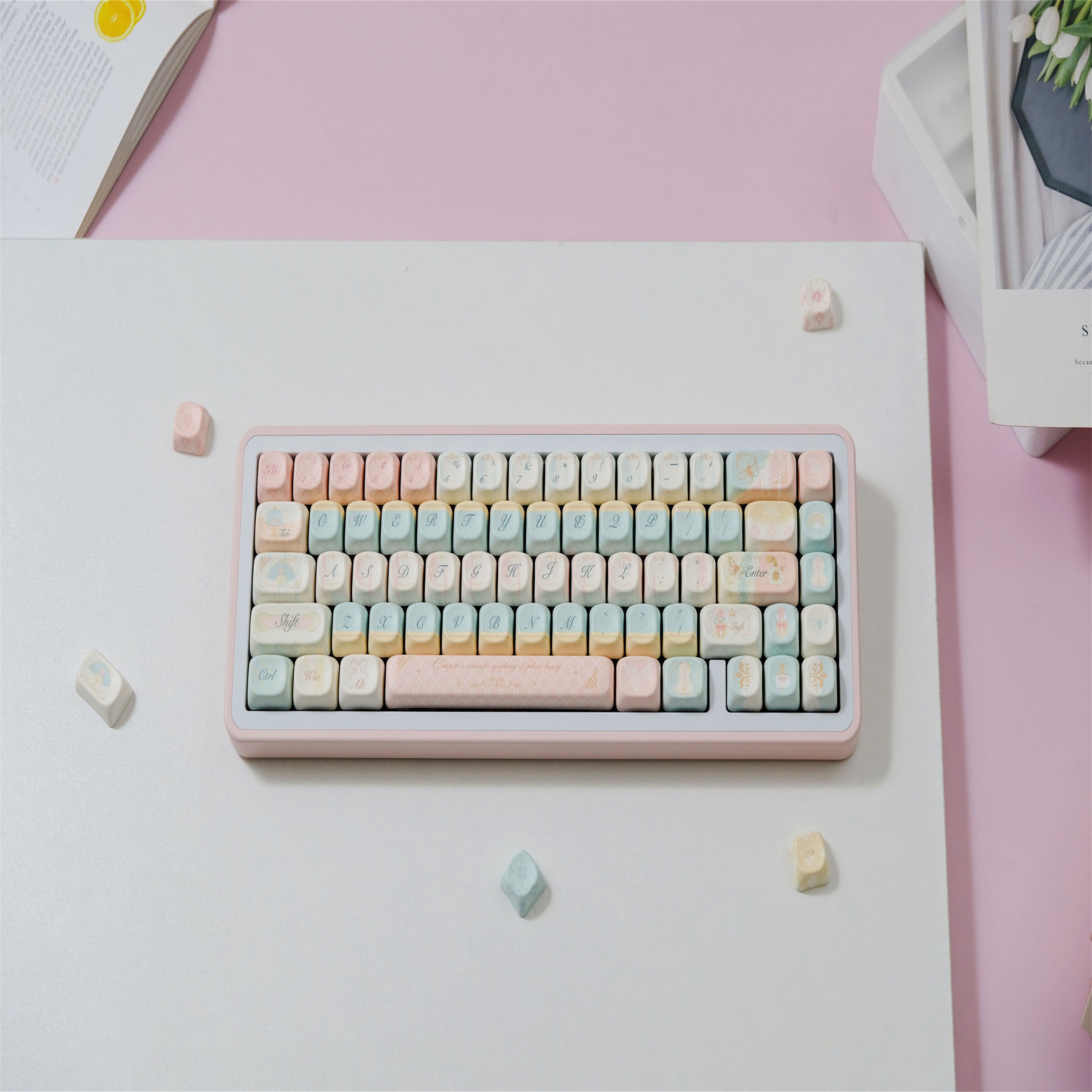 Rococo keycaps