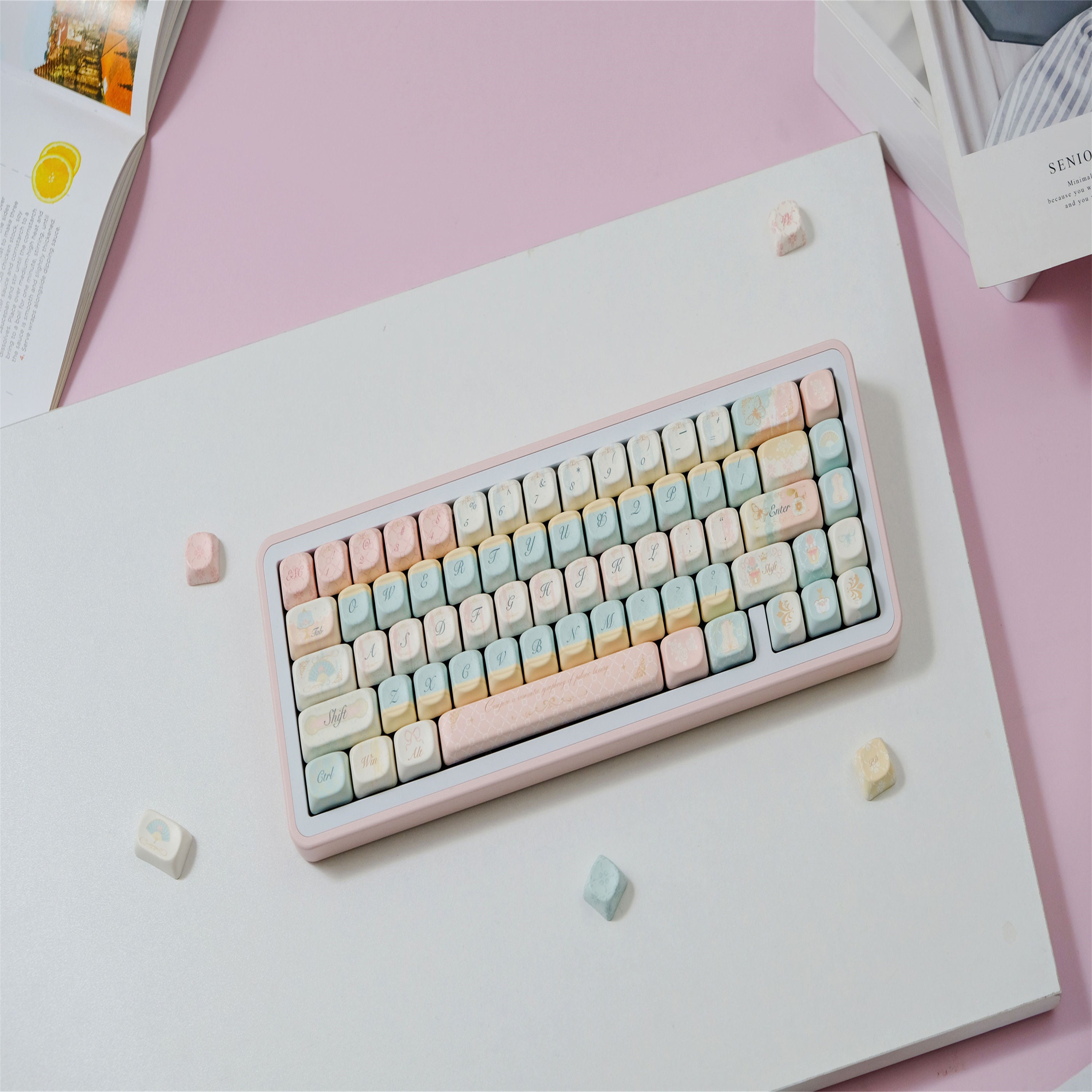 Rococo keycaps