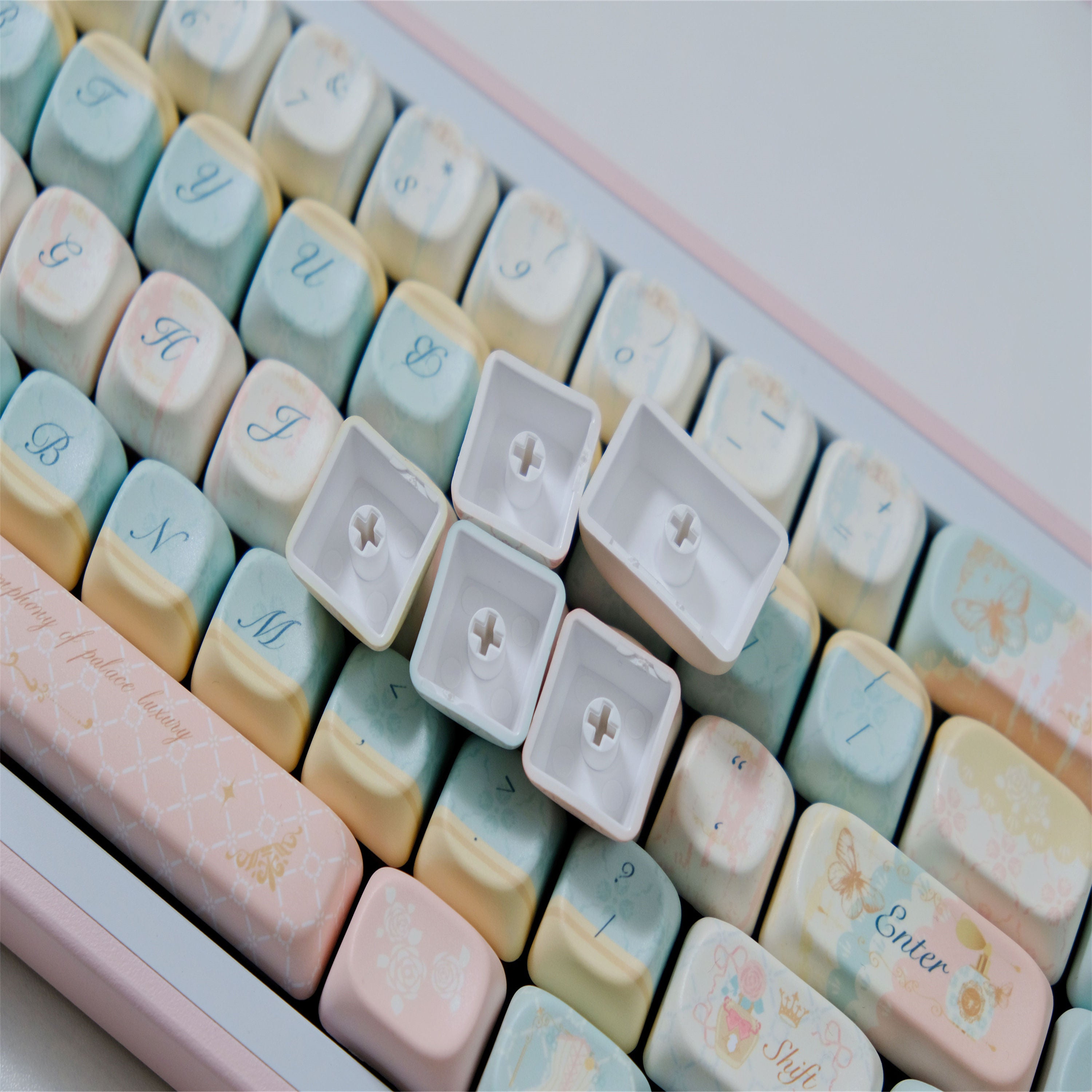 Rococo keycaps