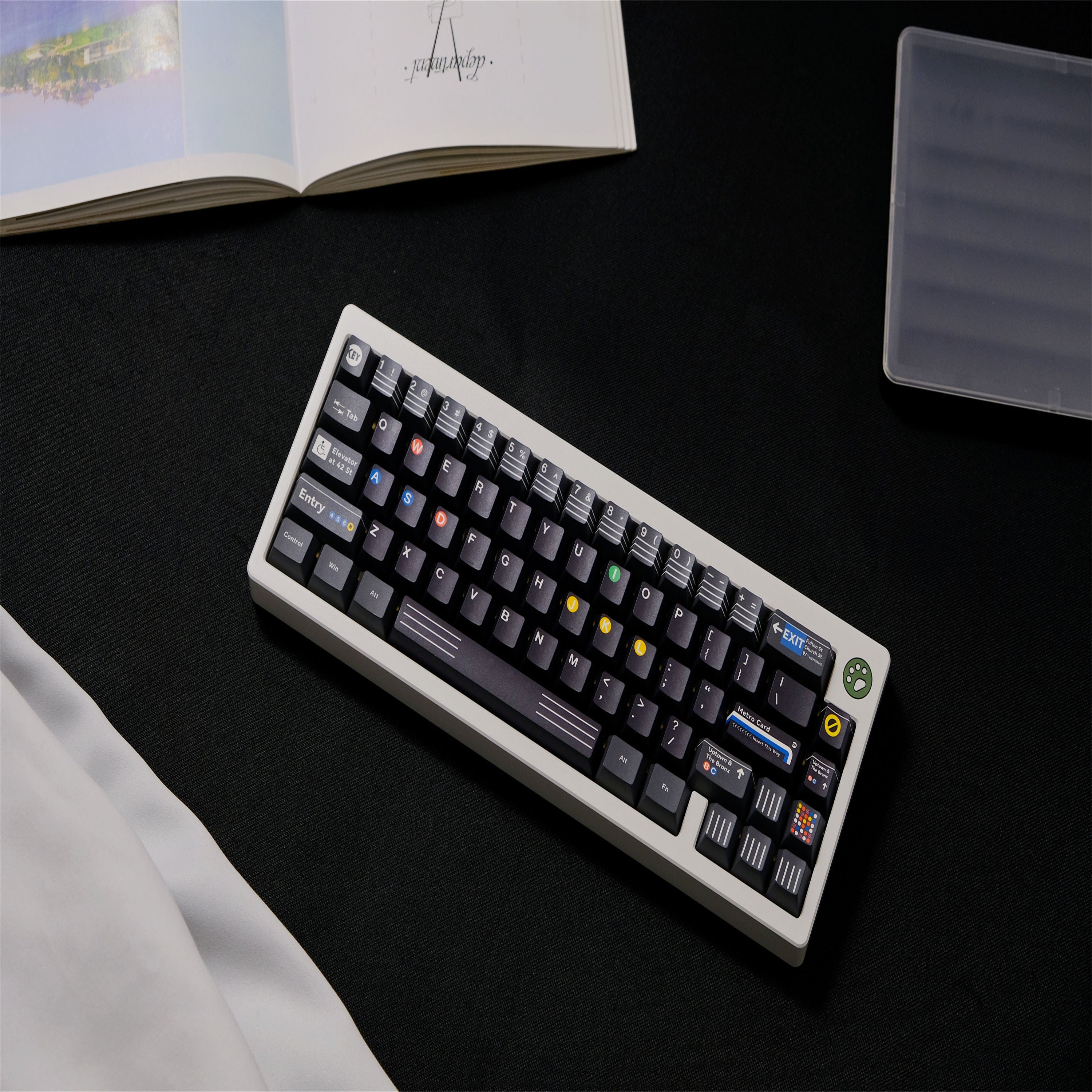 New York Subway keycaps